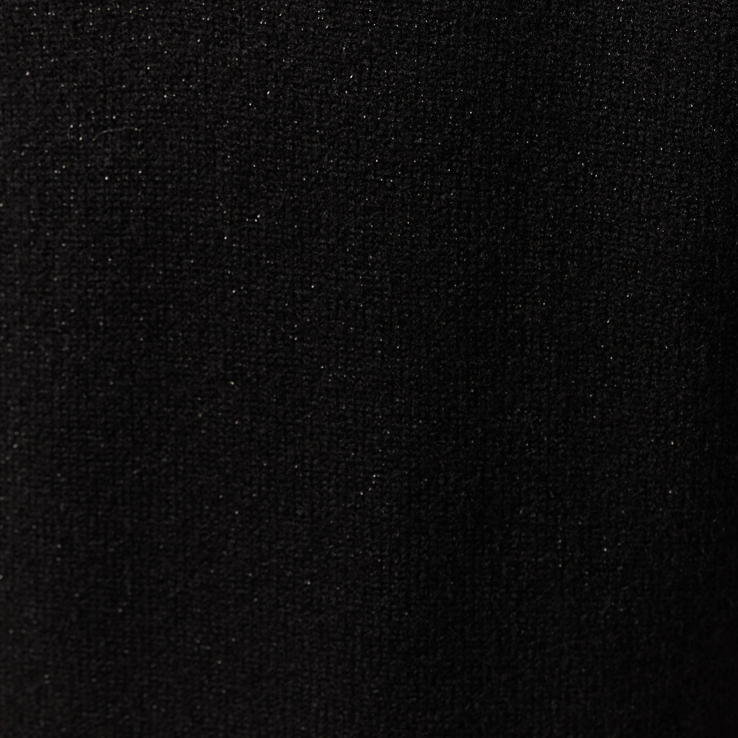 Robe pull fin manches longues noir femme