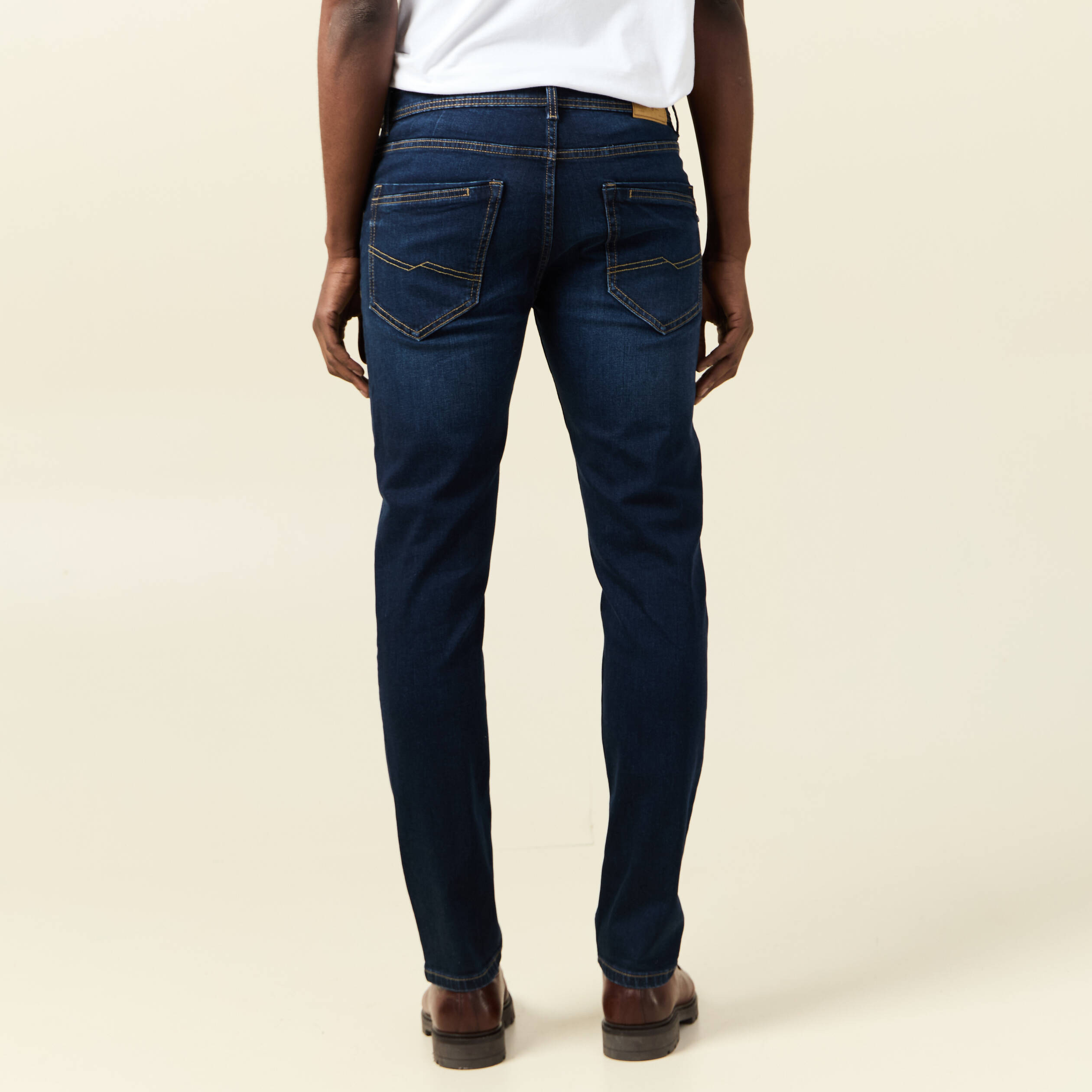 jeans slim eco responsable denim brut homme Jeans slim éco-responsable denim brut homme
