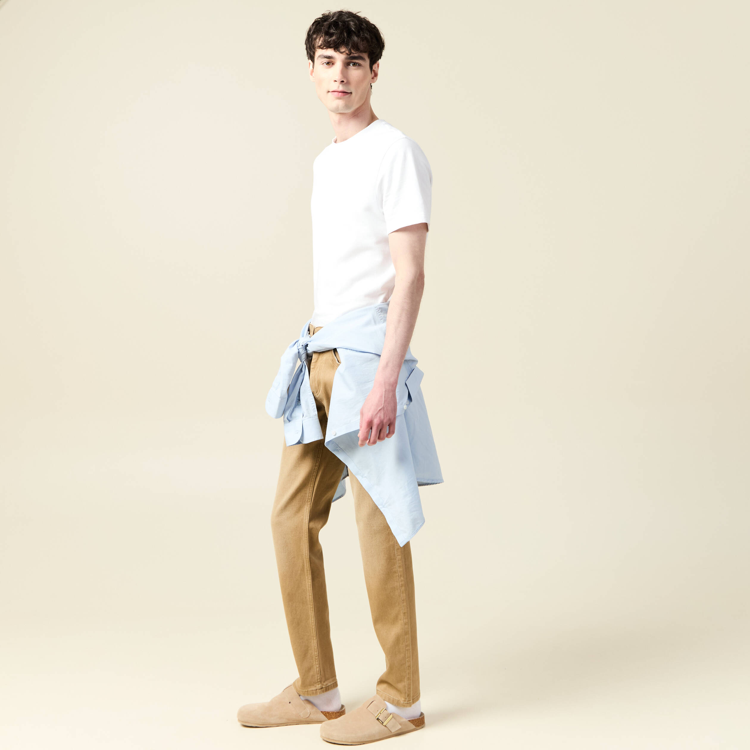 jeans straight longueur 32 denim camel homme Jeans straight longueur 32 denim camel homme