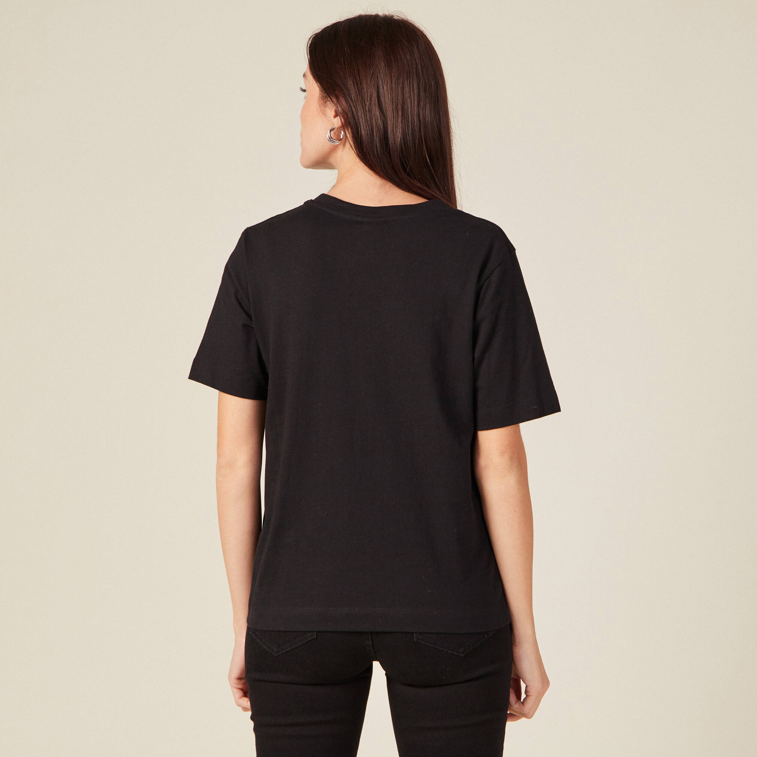 T-shirt SmileyWorld noir femme