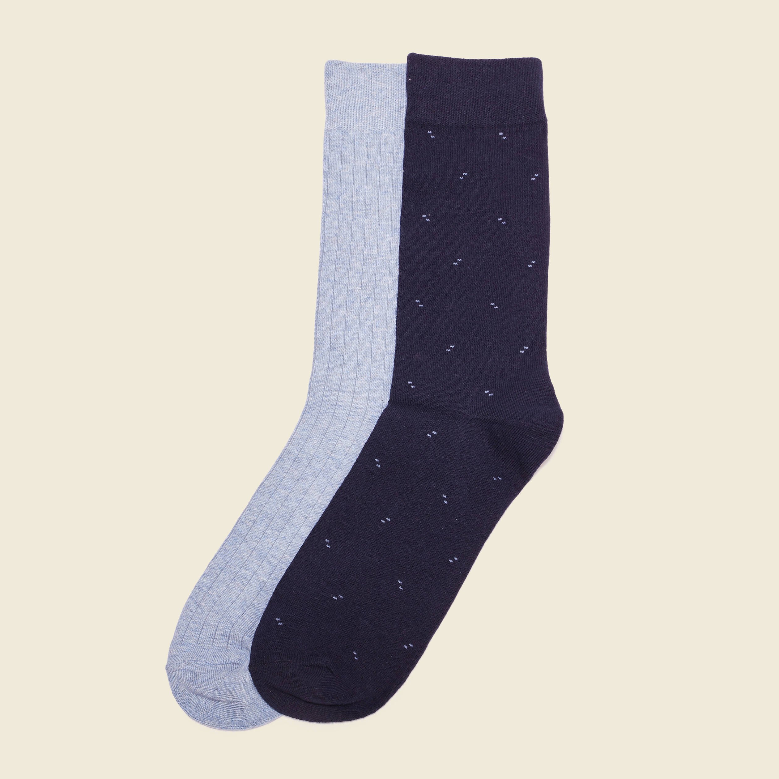 lot 2 paires chaussettes bleu gris homme Lot 2 paires chaussettes bleu gris homme
