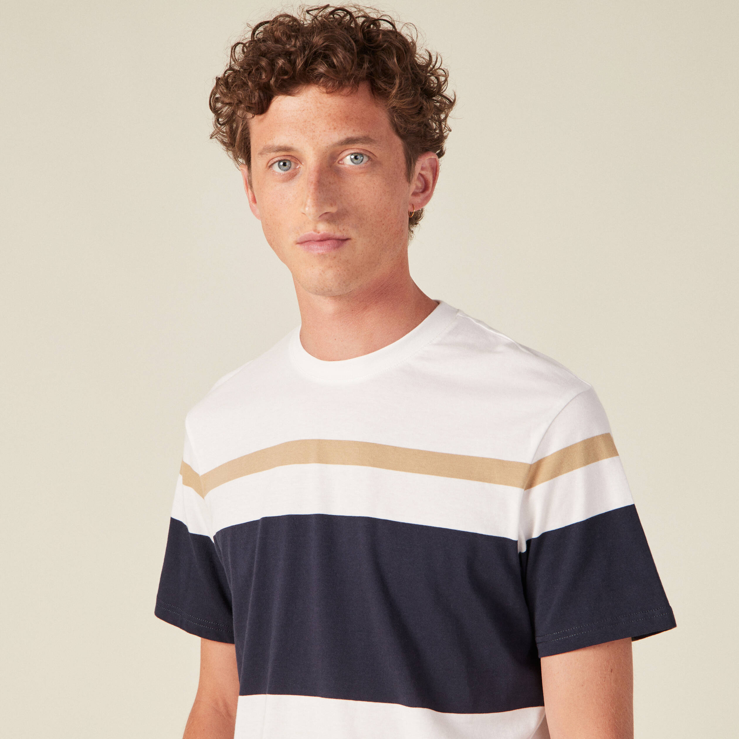 T-shirt Homme Beantown, Motif Homard, Bleu Marine, Taille L – Très Bon état