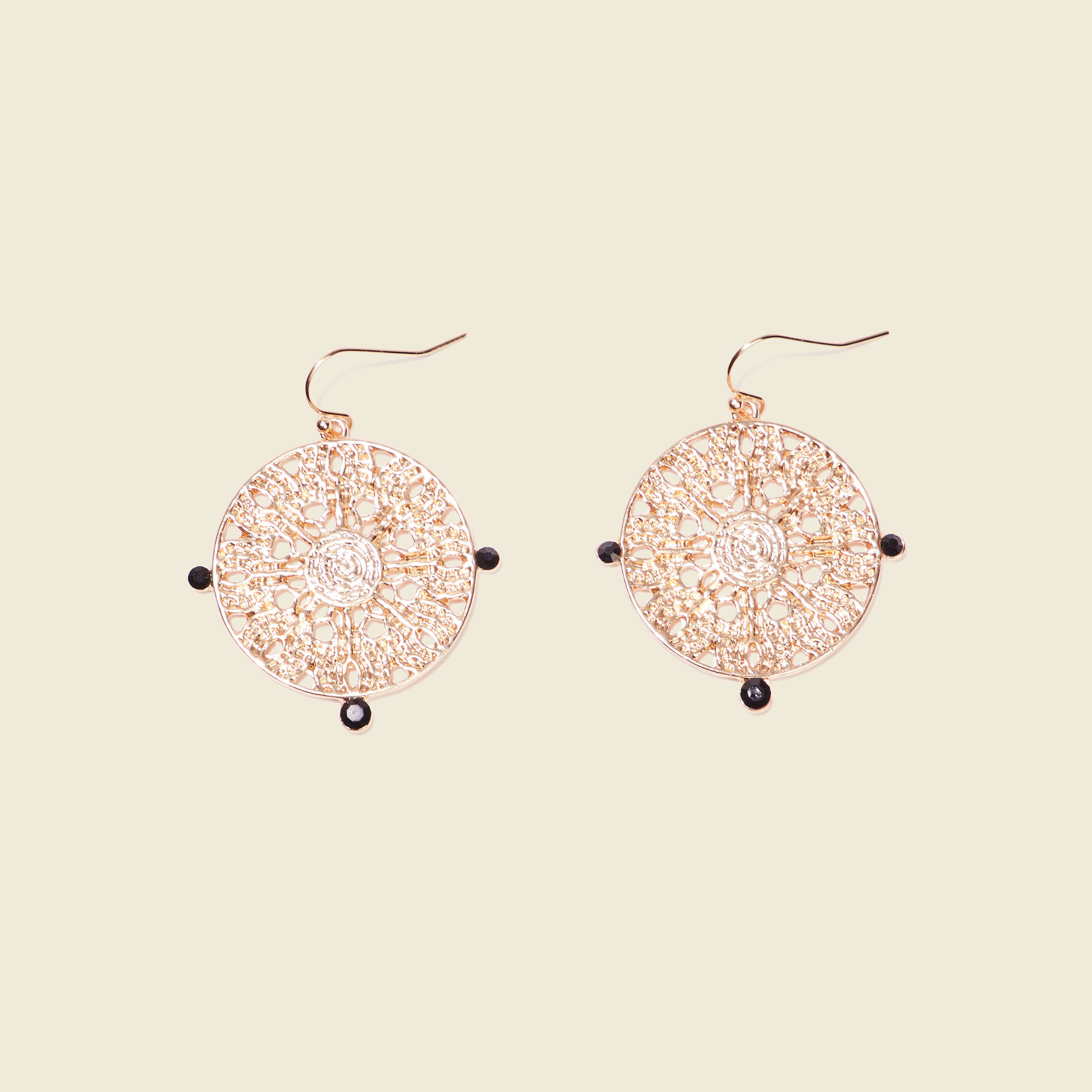 boucles doreilles pendantes couleur or femme Boucles d'oreilles pendantes couleur or femme
