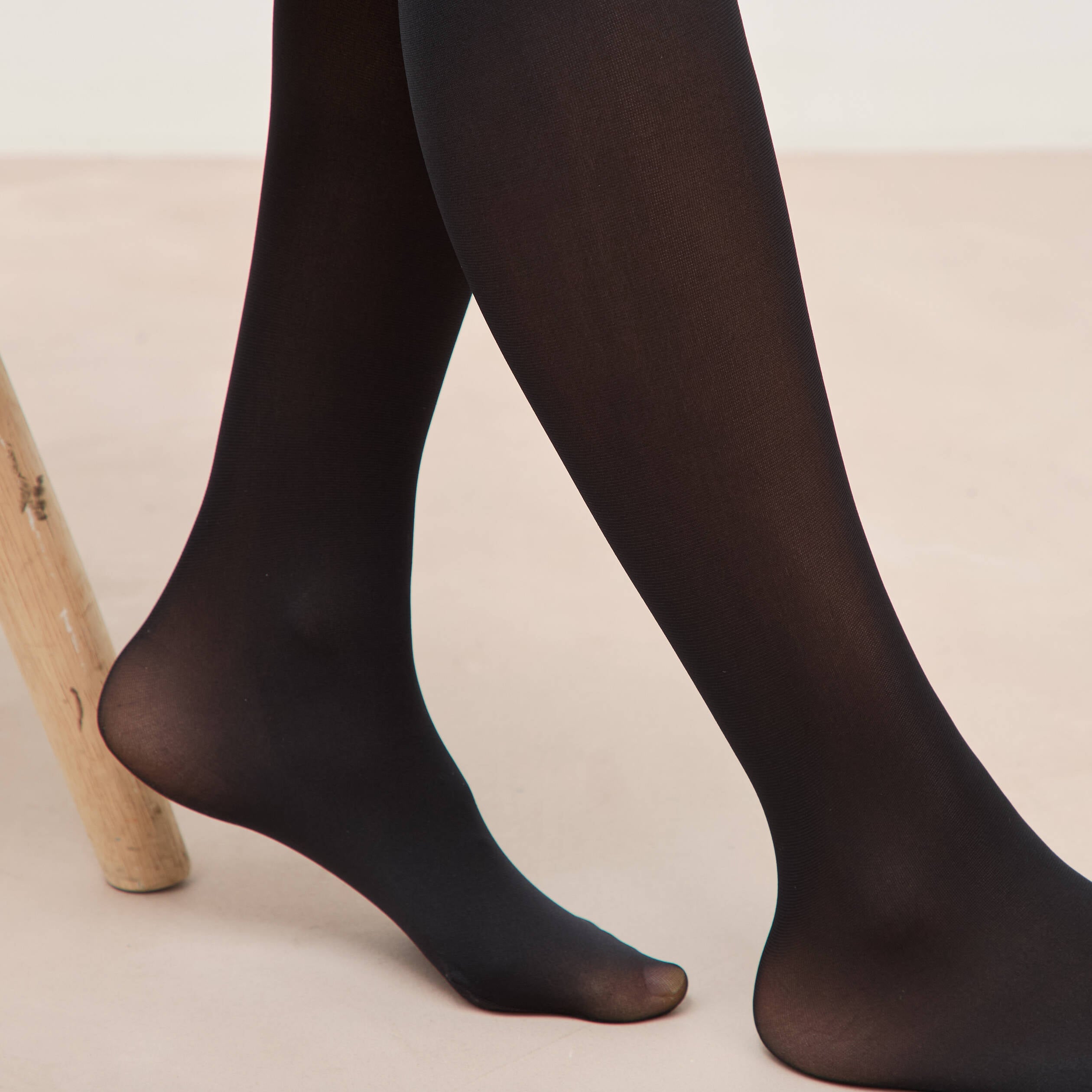 Collants noir femme