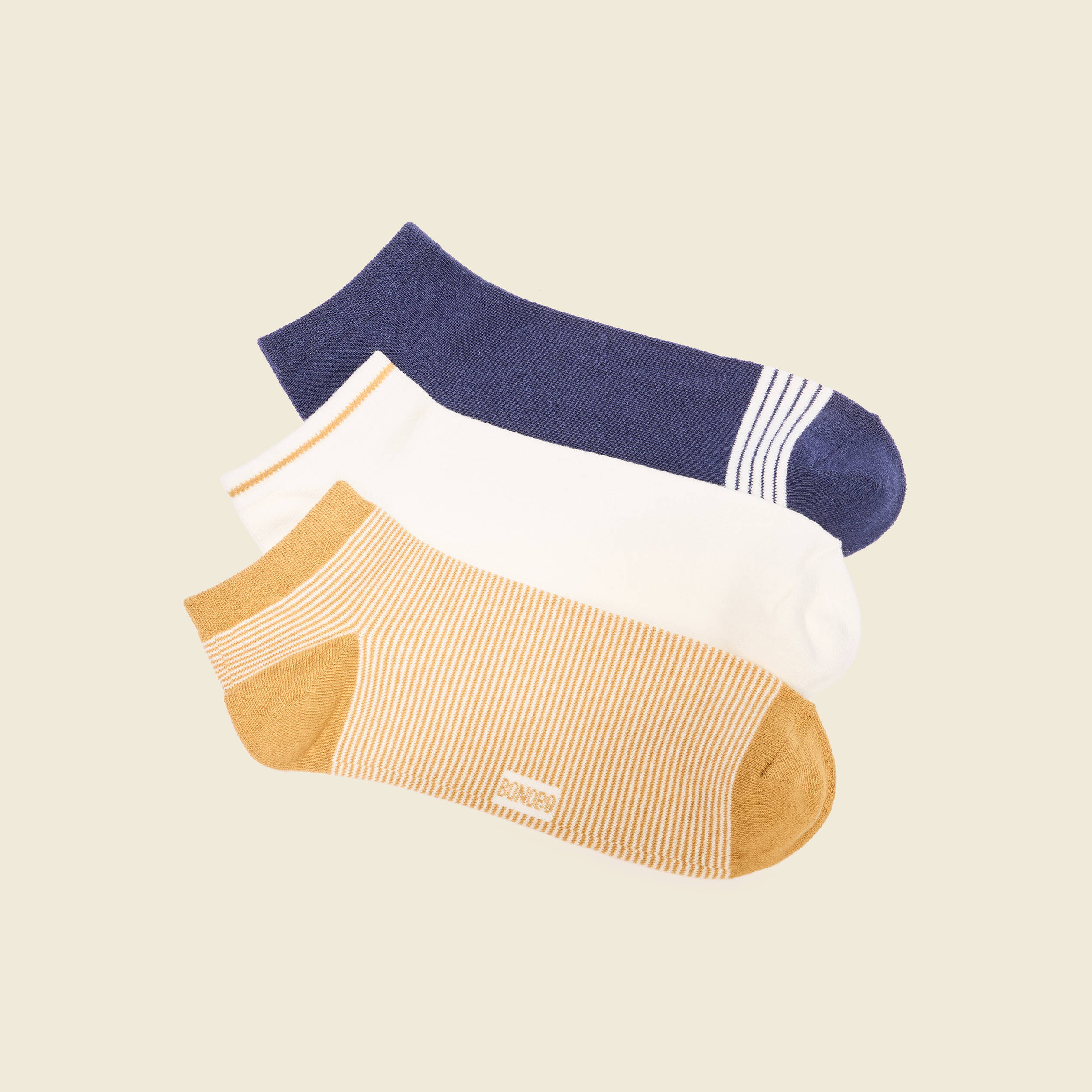 lot 3 paires chaussettes camel homme Lot 3 paires chaussettes camel homme