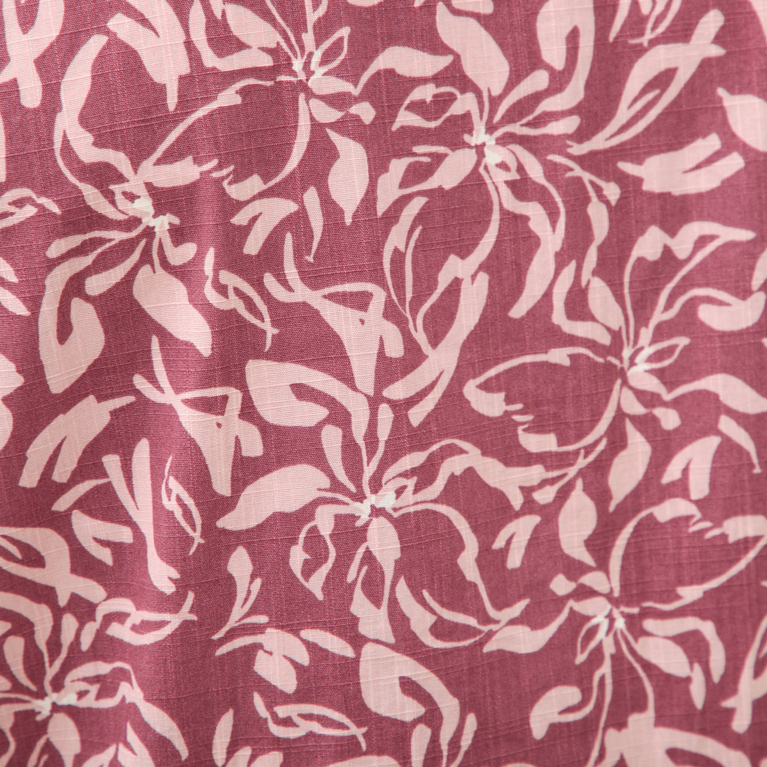 Chemise manches courtes vieux rose homme