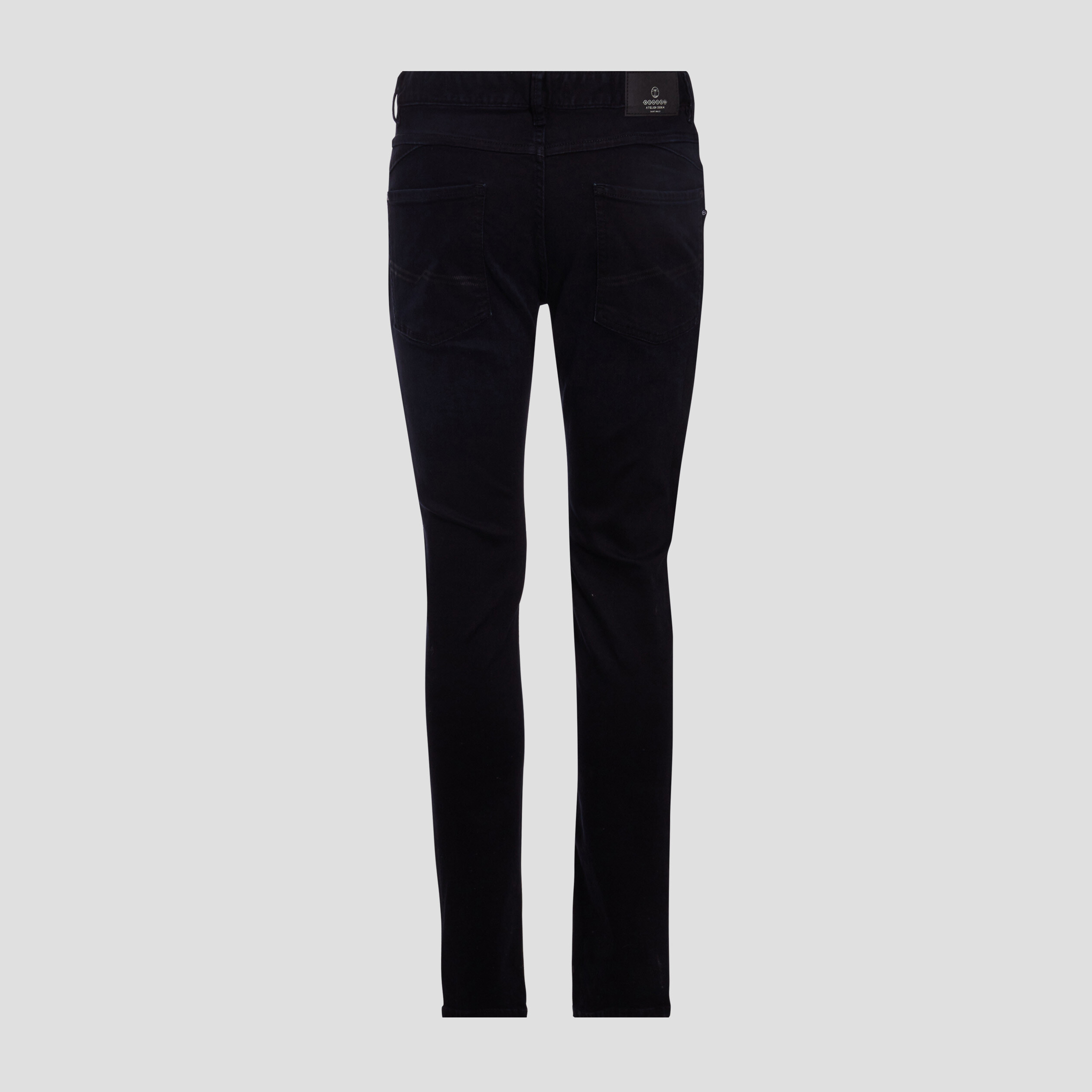 Jeans slim 5 poches denim blue black homme