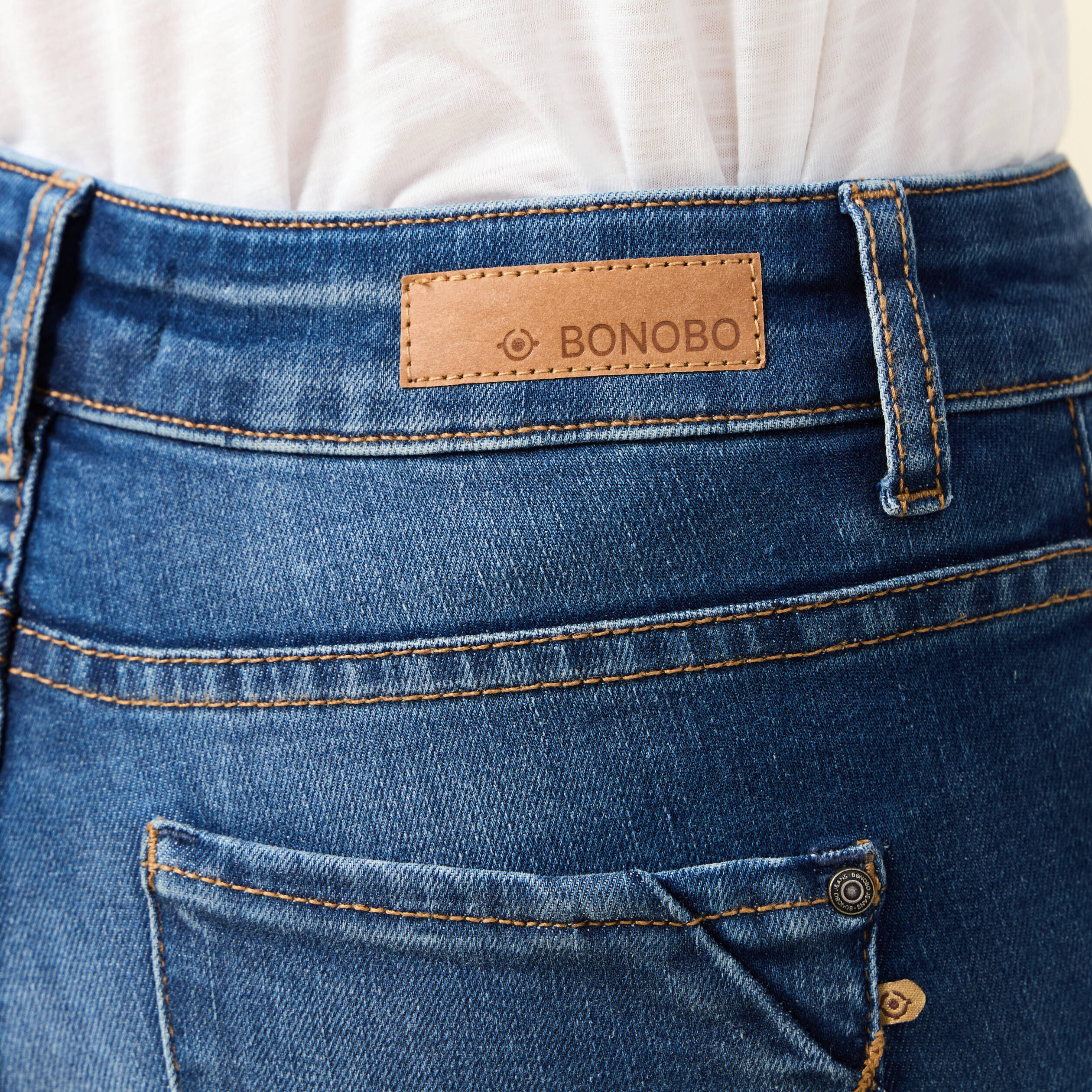 jeans vanessa slim 78eme denim stone femme Jeans Vanessa - slim 7/8ème denim stone femme