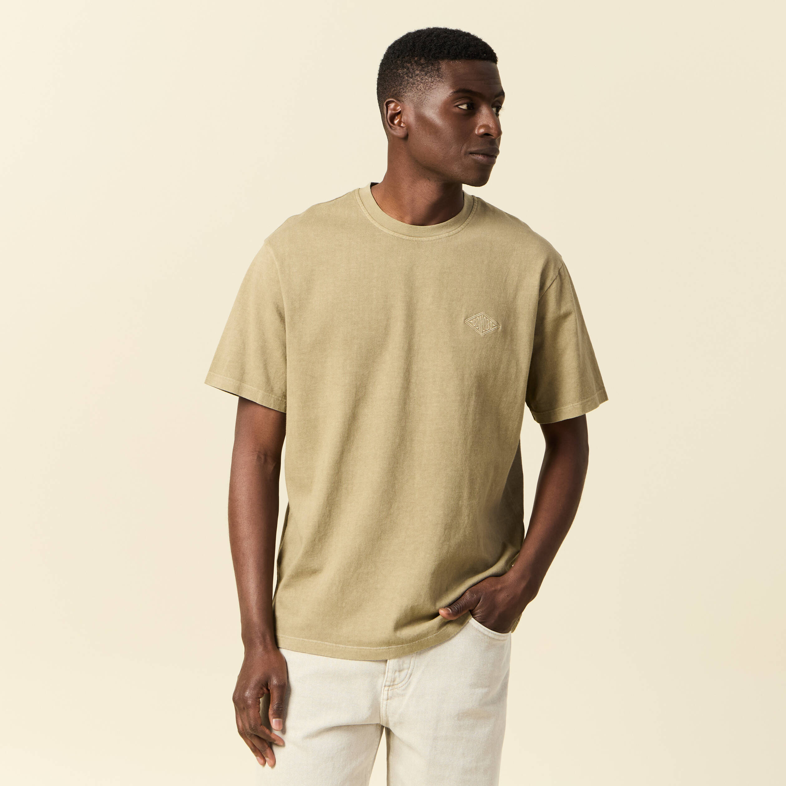 t shirt manches courtes gris homme T-shirt manches courtes gris homme