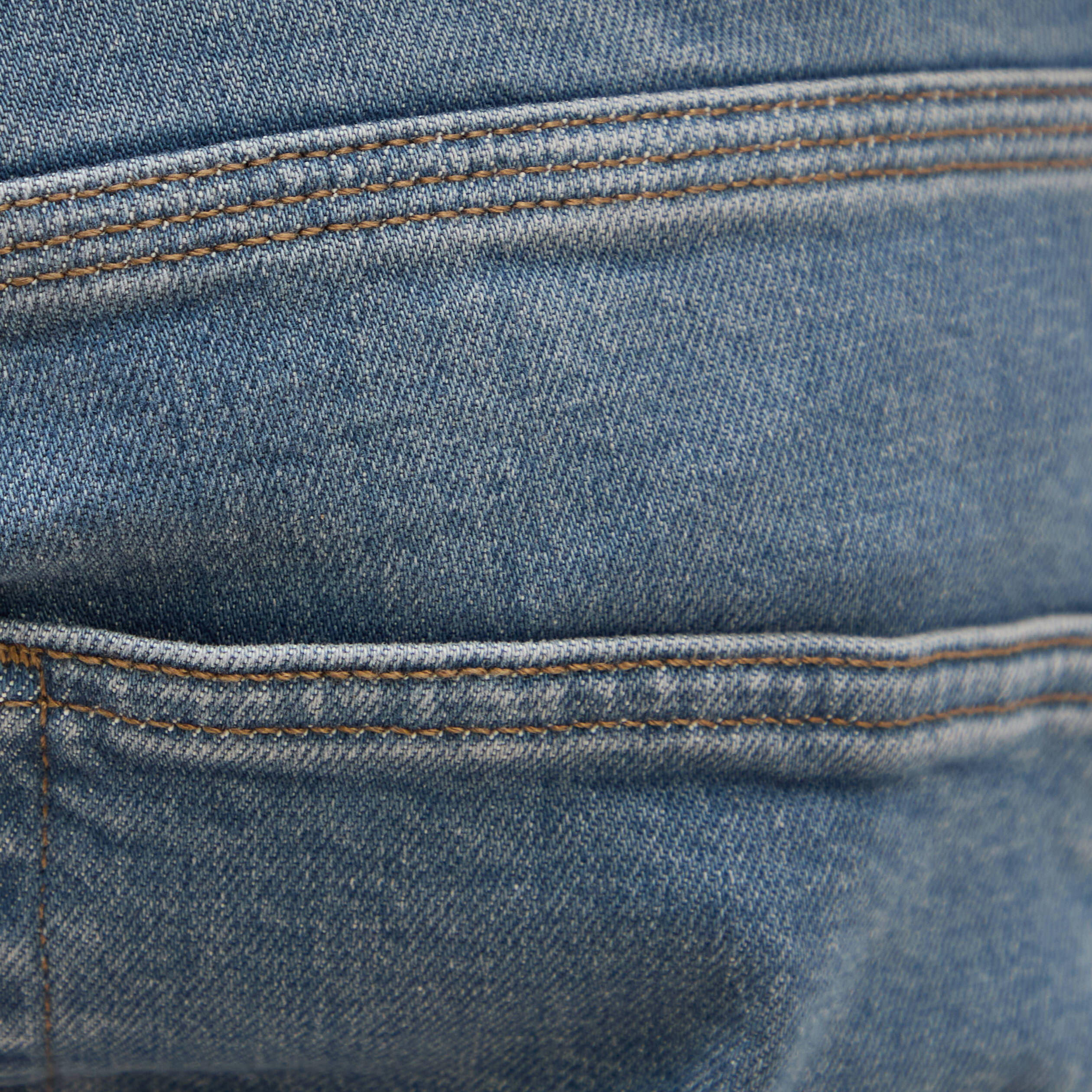 Jeans straight longueur 32 denim double stone homme