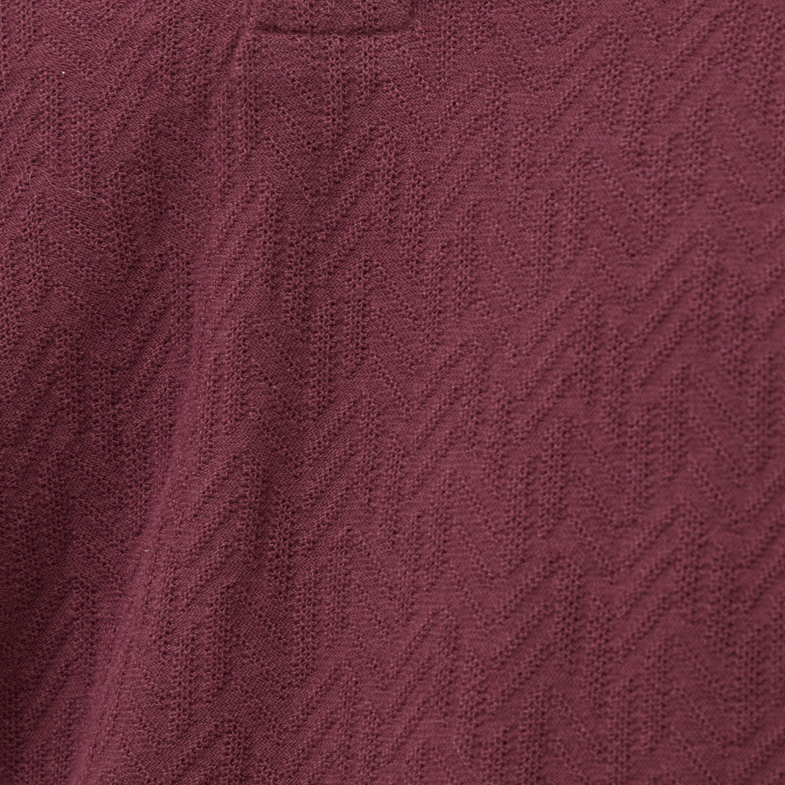 Polo manches courtes prune homme
