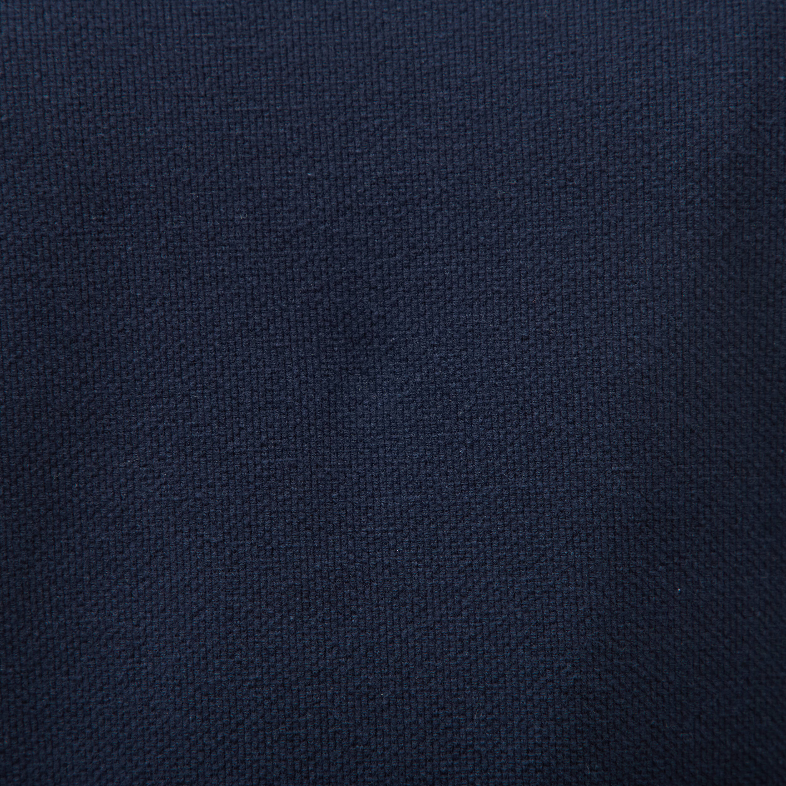 Pull manches longues col rond bleu marine homme