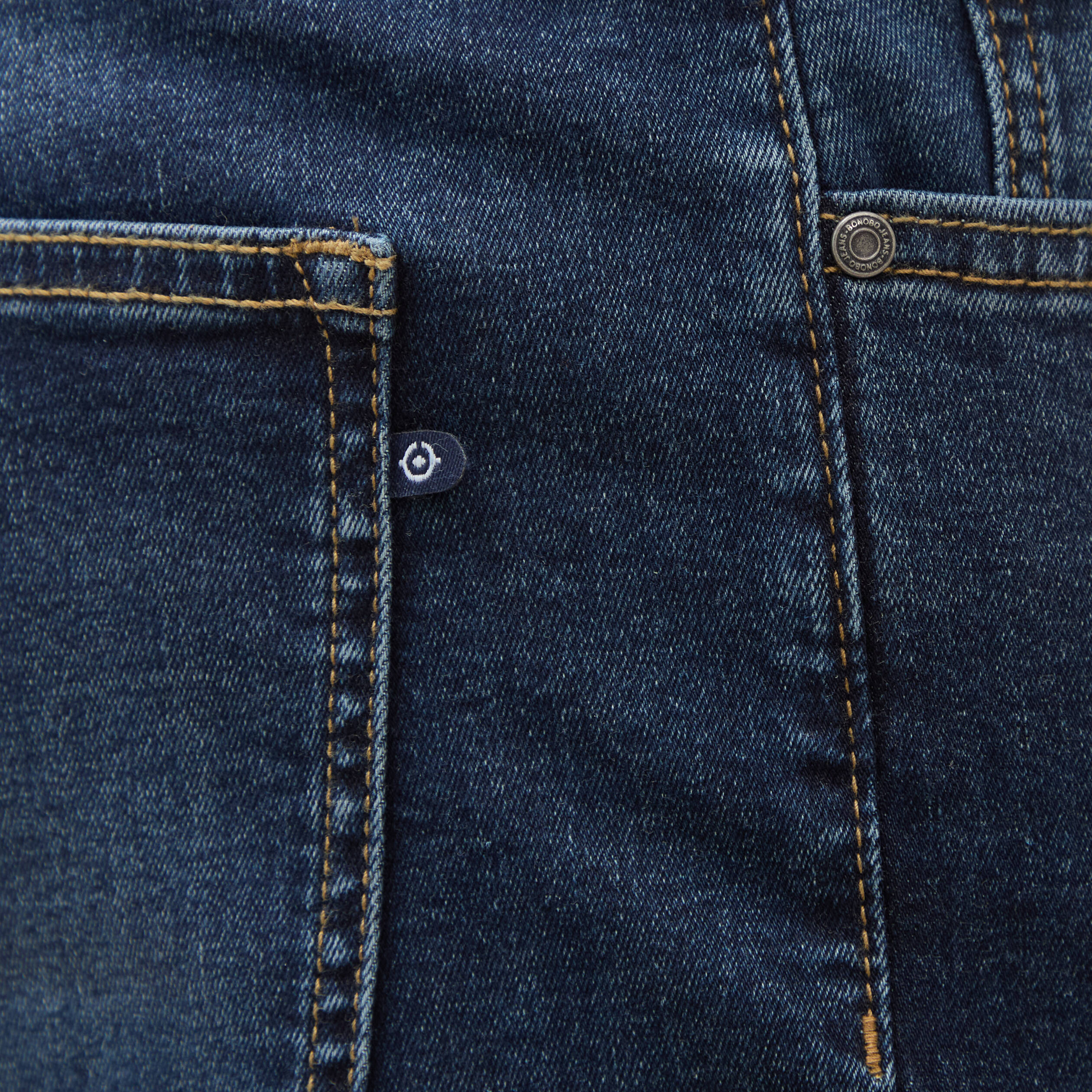 Jeans skinny tapered denim brut homme