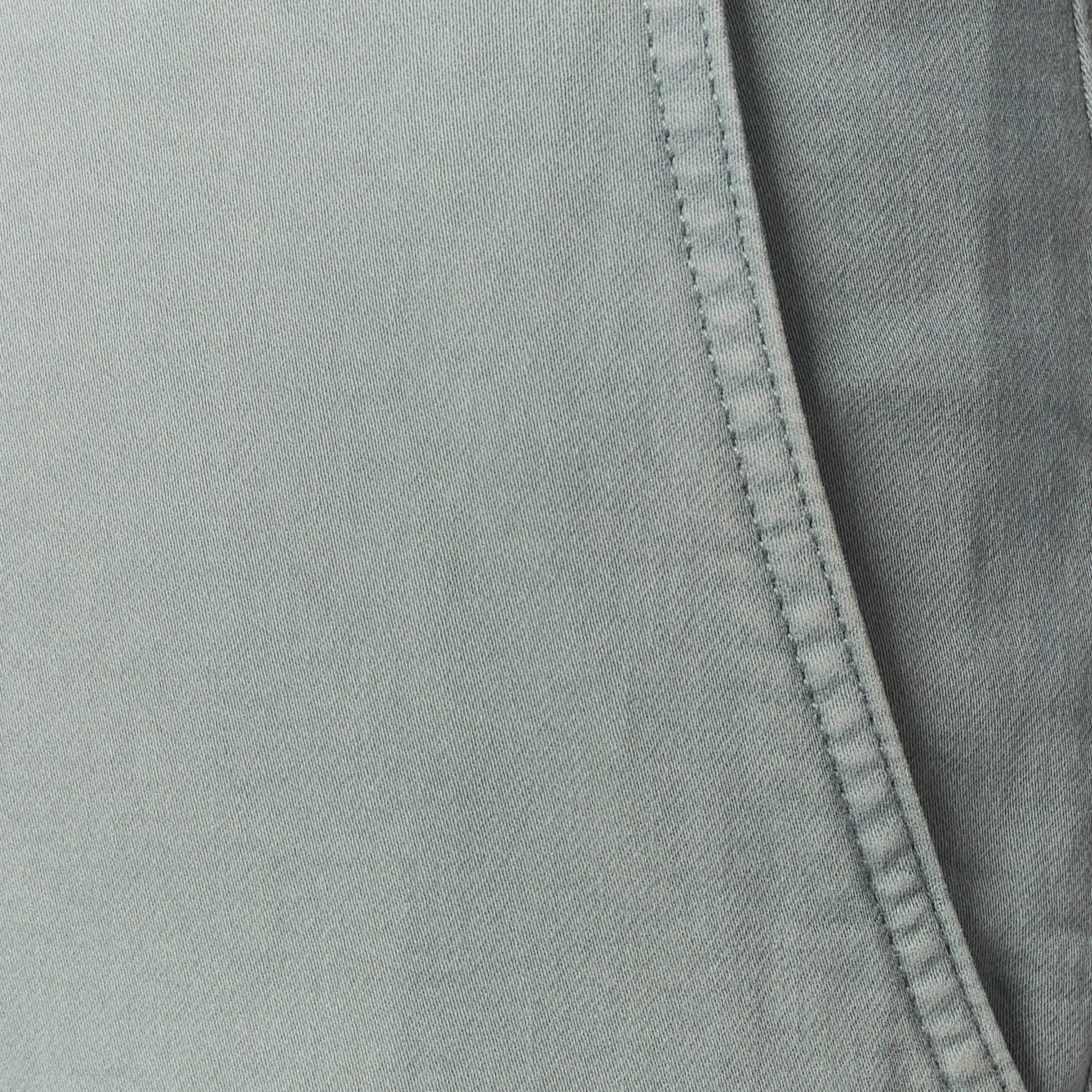 pantalon battle bas resserre bleu gris homme Pantalon battle bas resserré bleu gris homme