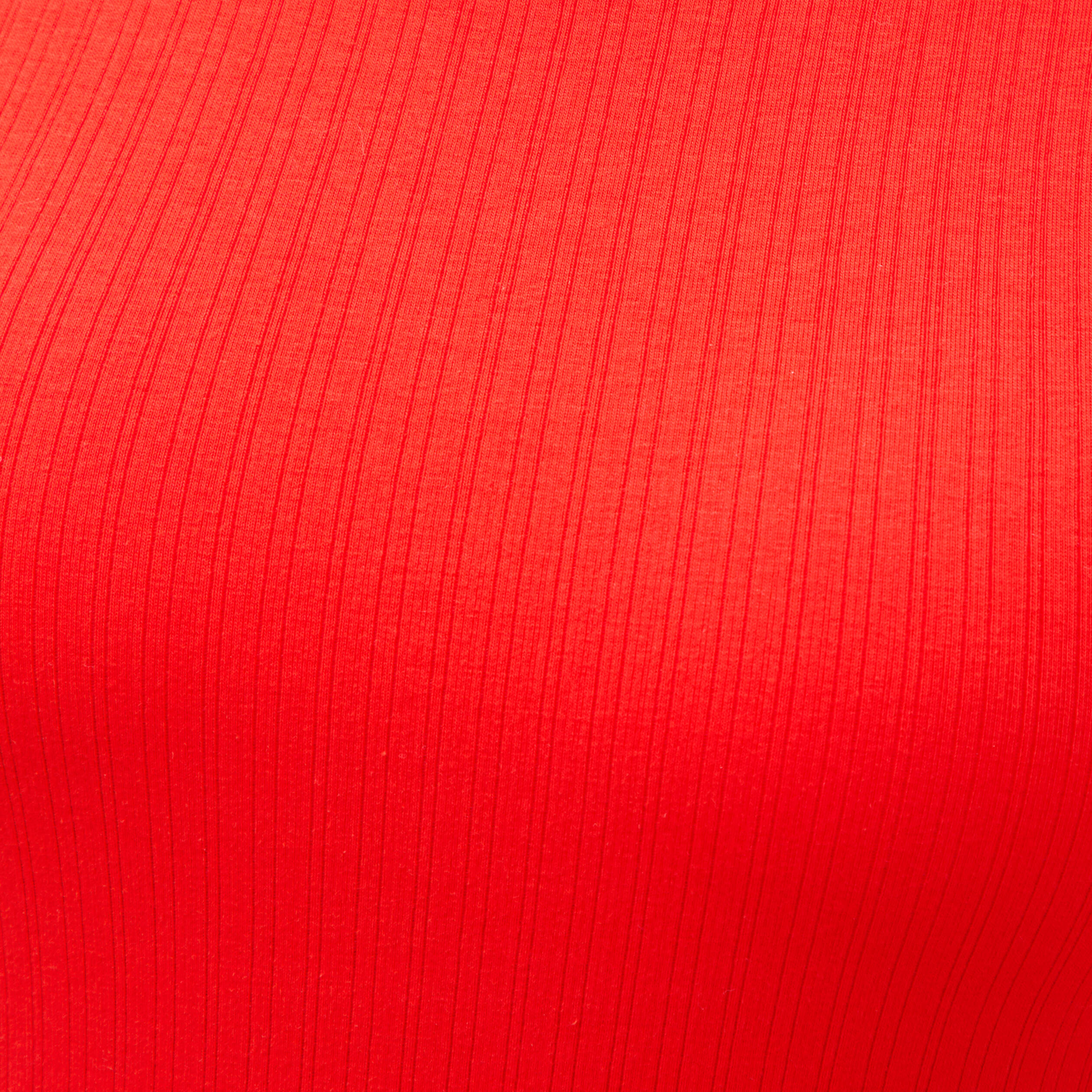 D&eacute;bardeur 2 en 1 avec brassi&egrave;re int&eacute;gr&eacute;e rouge femme