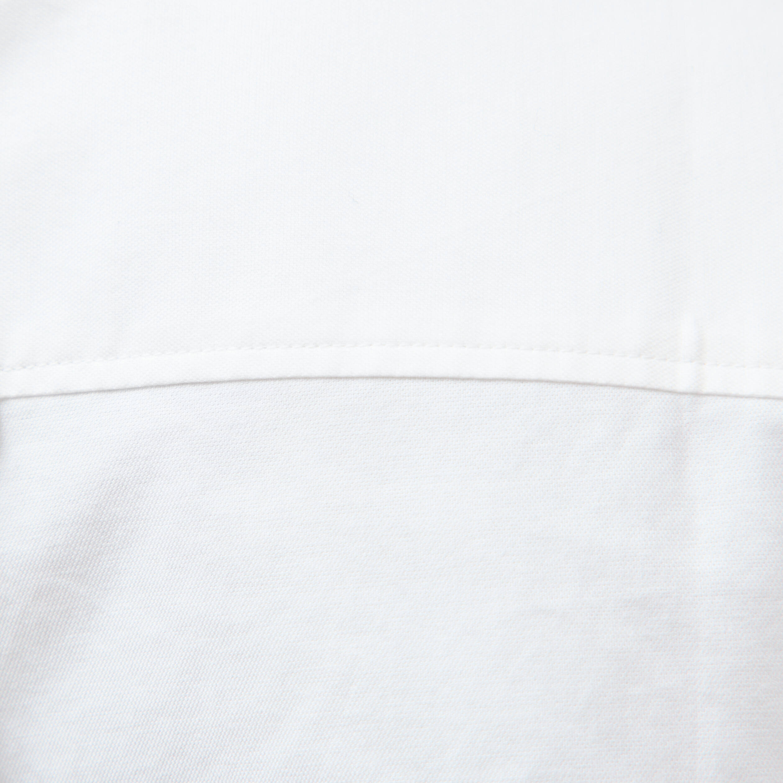 Chemise manches longues col am&eacute;ricain blanc homme