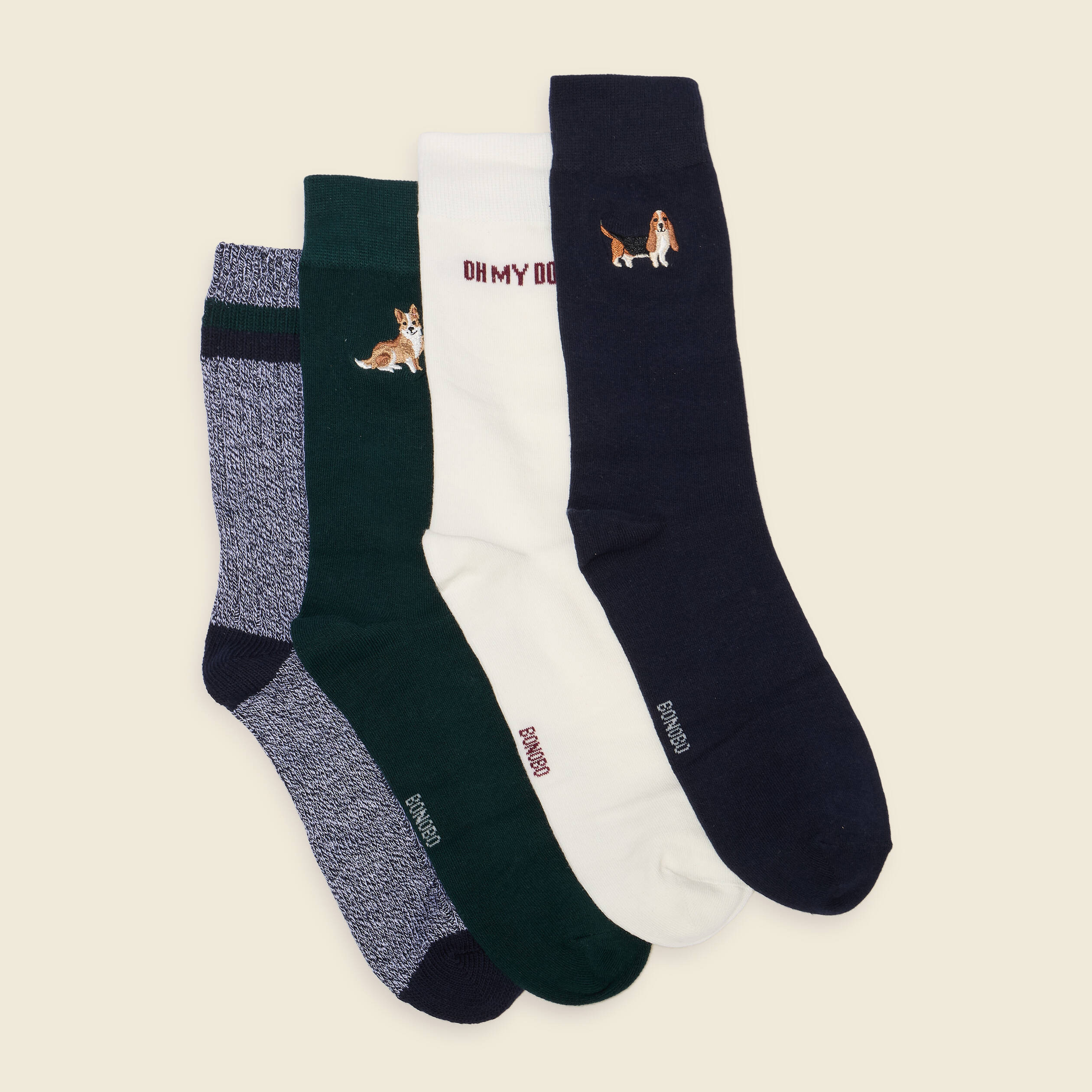 Lot De 24 Paires De Chaussettes Unisexes Yacht & Smith - Blanc/gris, Taille 6-8, Mi-mollet