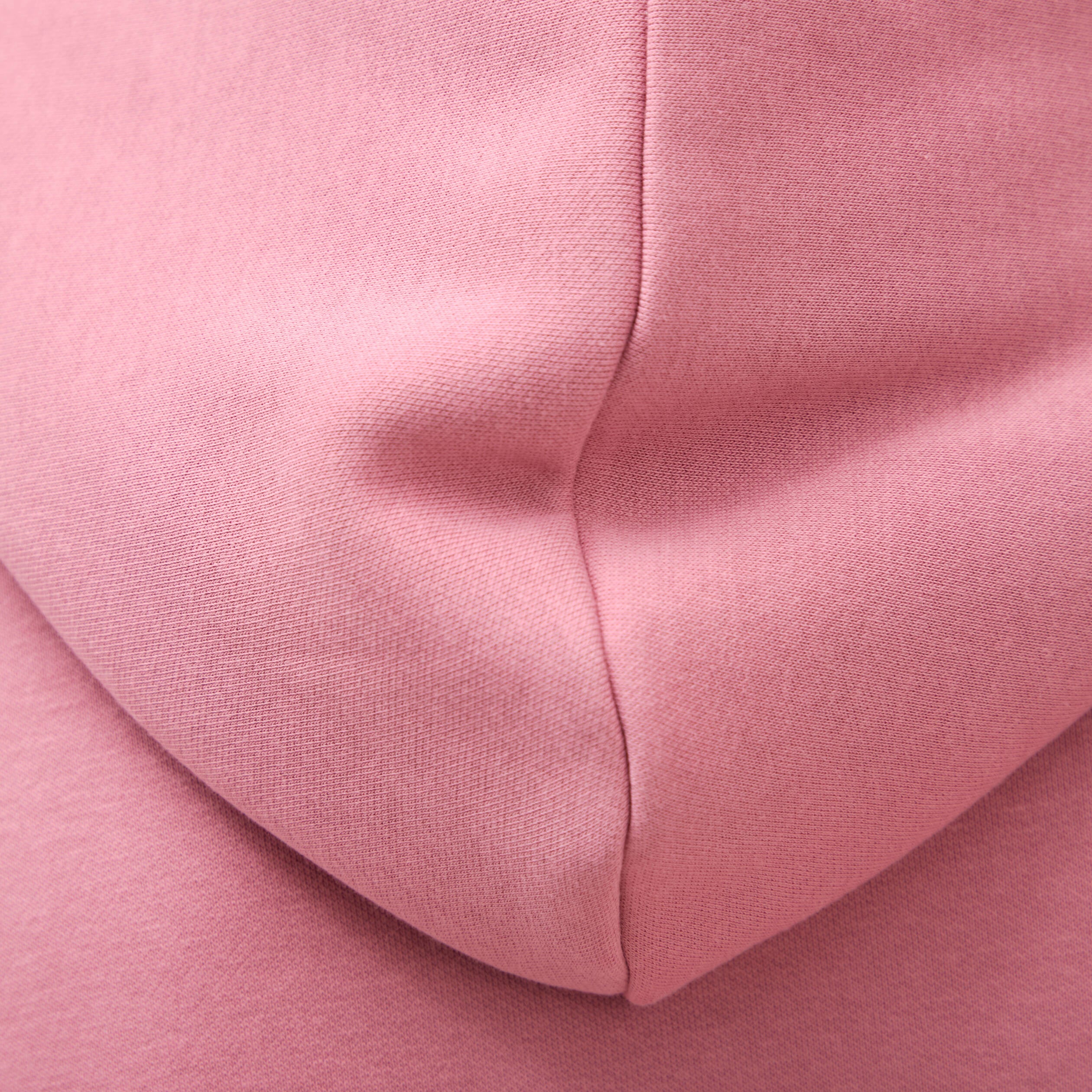 Sweat &agrave; capuche vieux rose homme