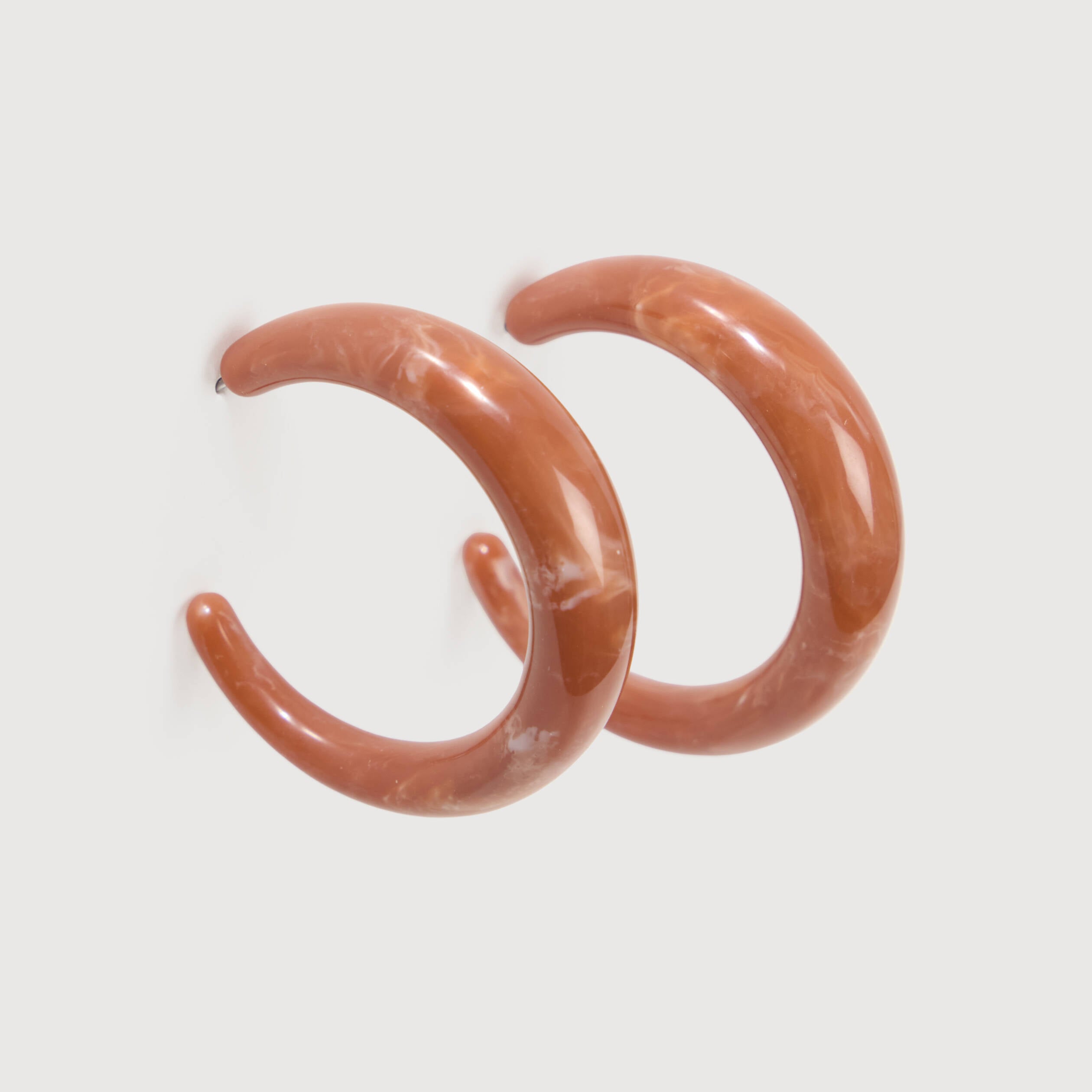 Cr&eacute;oles marron clair femme