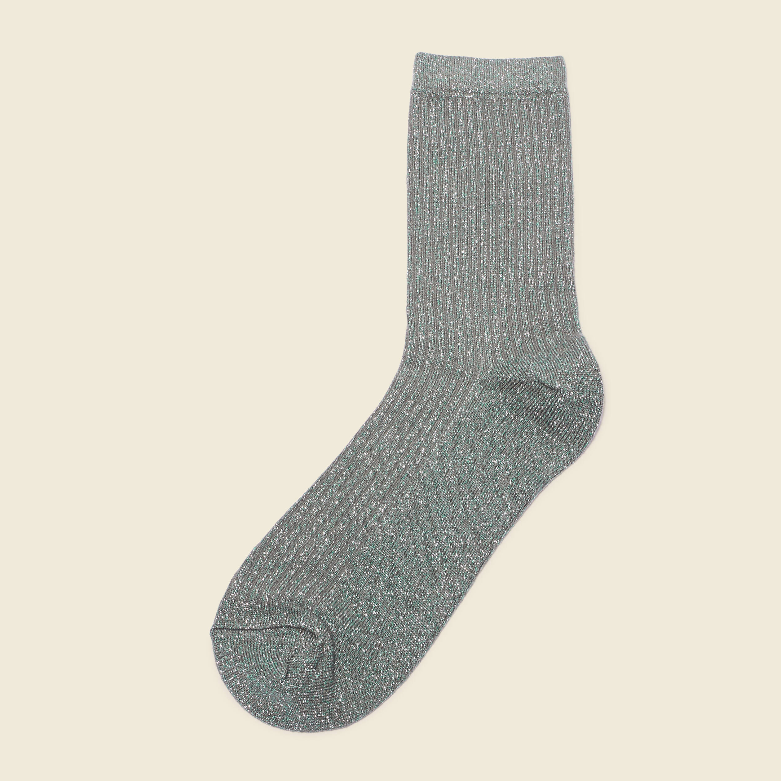Chaussettes vert kaki femme