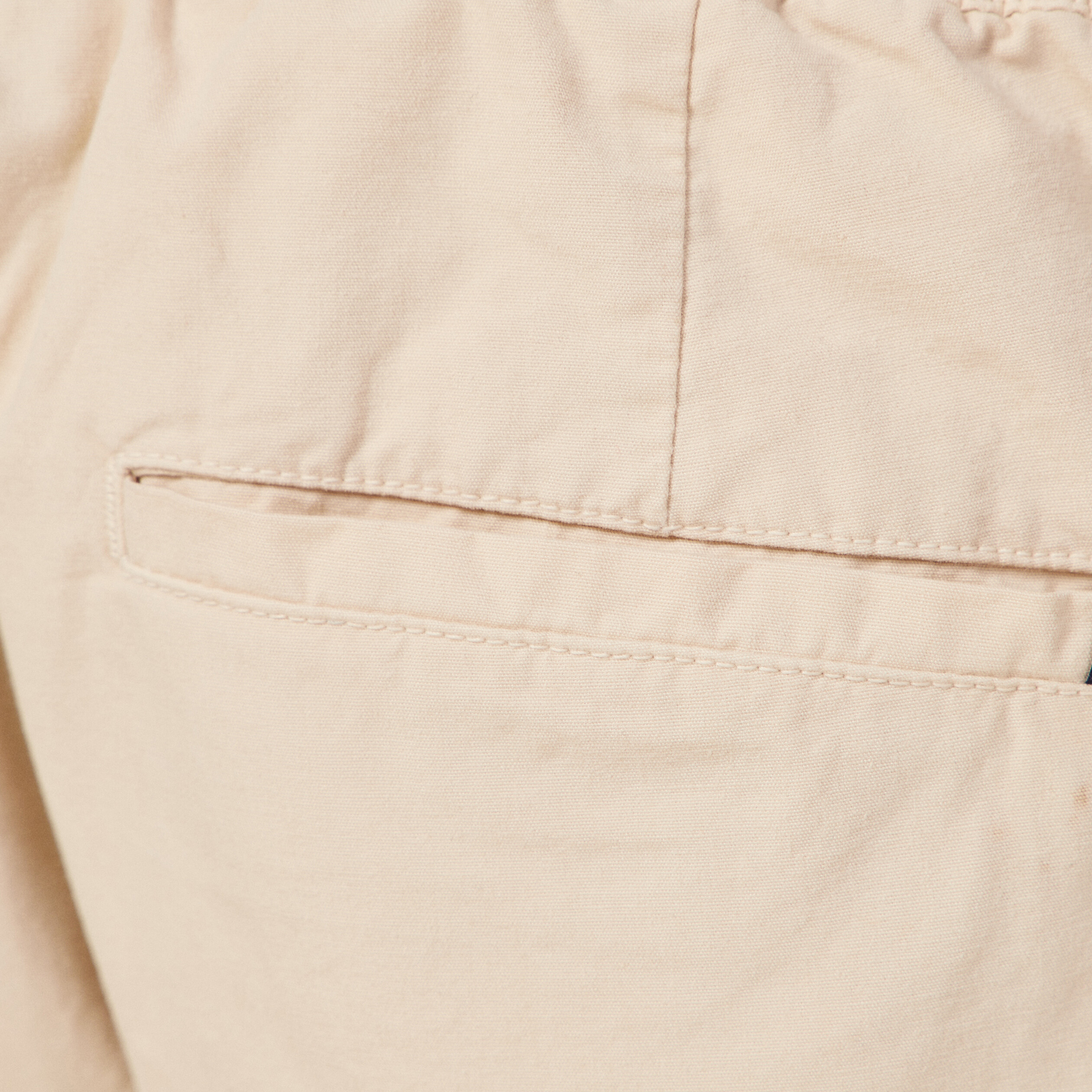 jogger droit bas resserre beige homme Jogger droit bas resserré beige homme