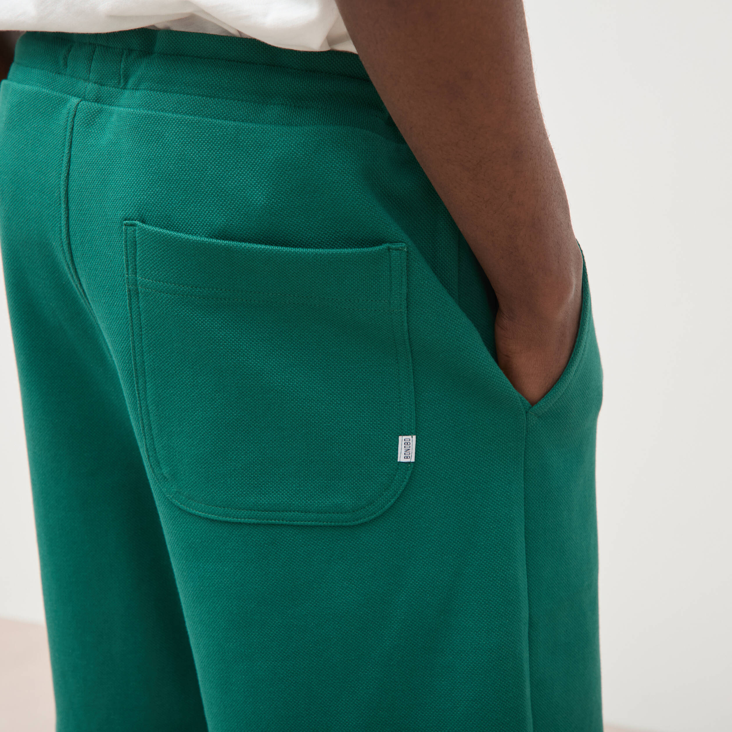 Bermuda vert &eacute;meraude homme