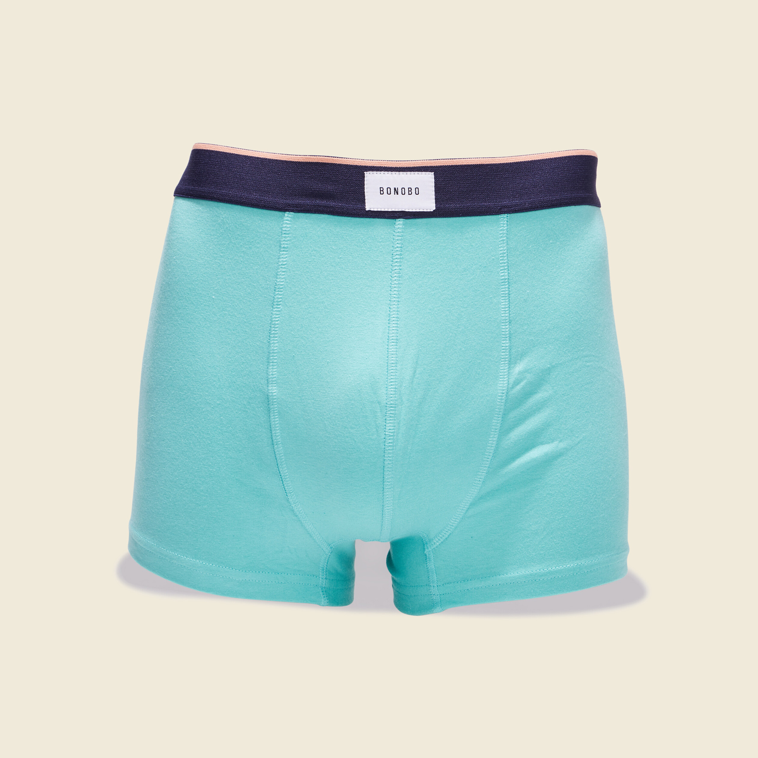 Boxer de bain homme Waves - Bleu turquoise - Kiabi - 9.95€