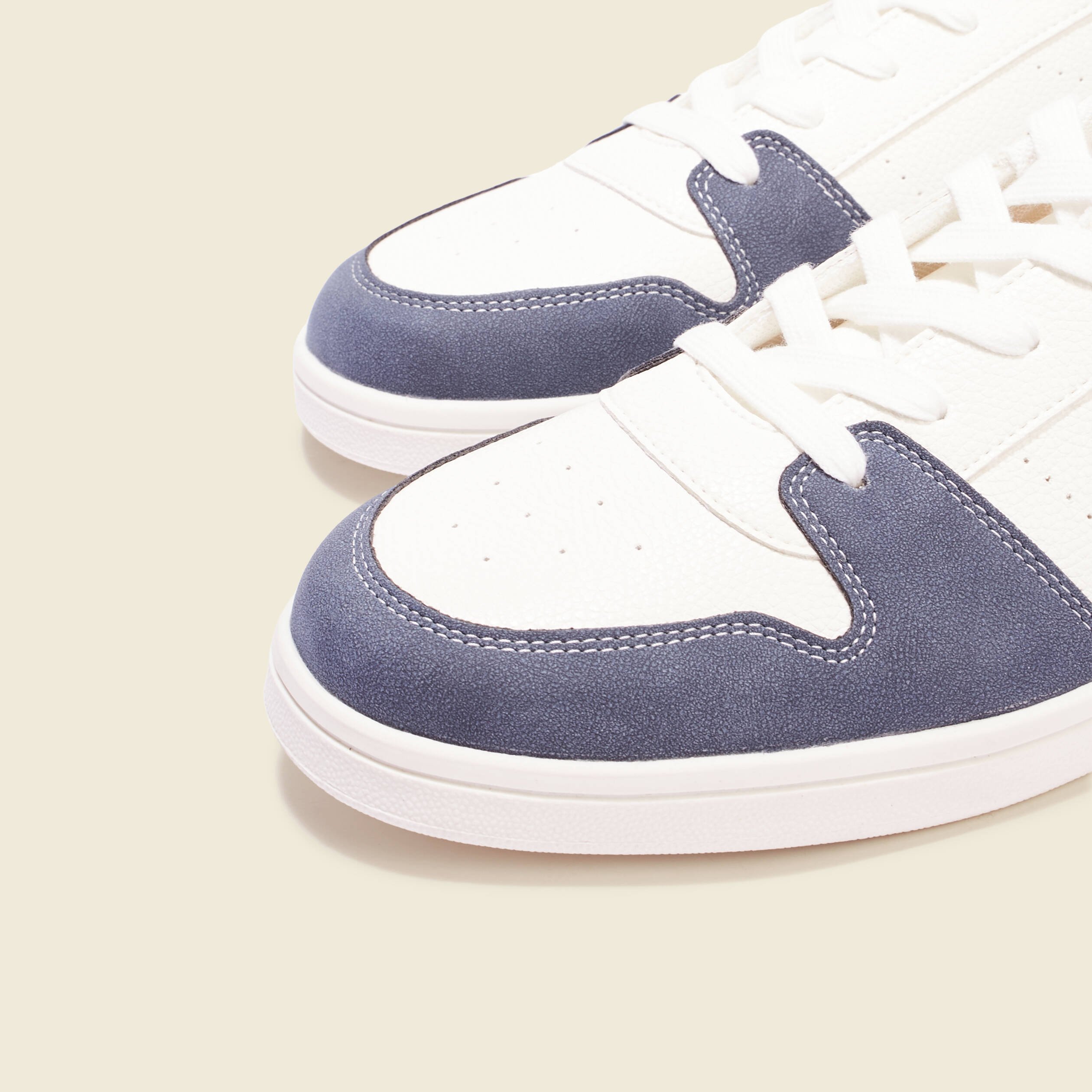 tennis plates a lacets bleu marine homme Tennis plates à lacets bleu marine homme