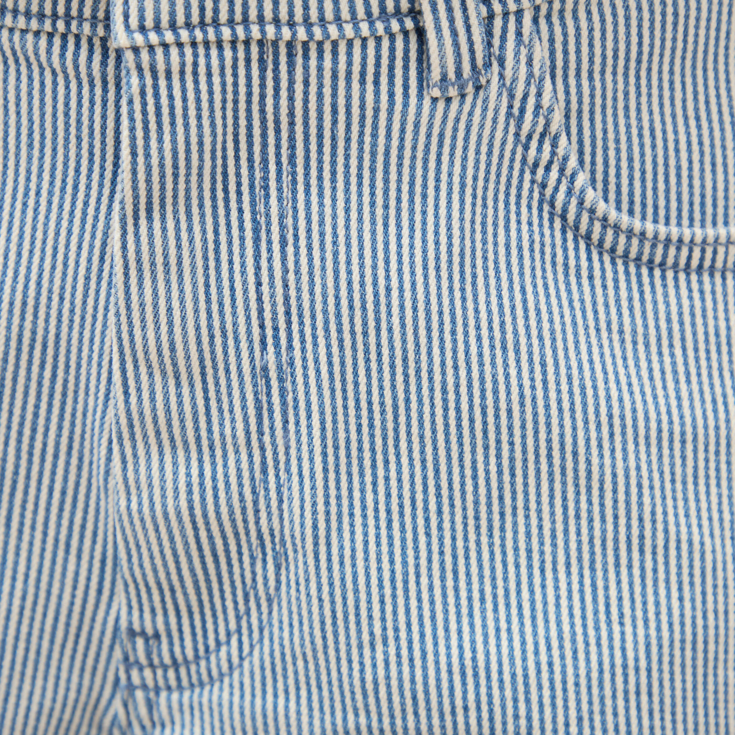 Short mom taille haute en jeans bleu marine femme