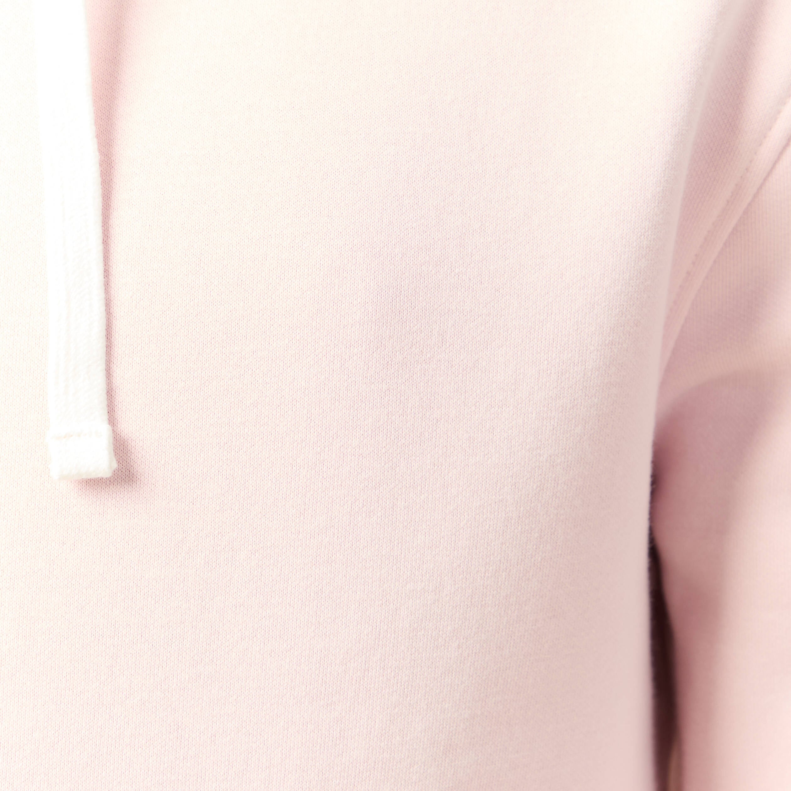 Sweat &agrave; capuche rose poudr&eacute;e homme