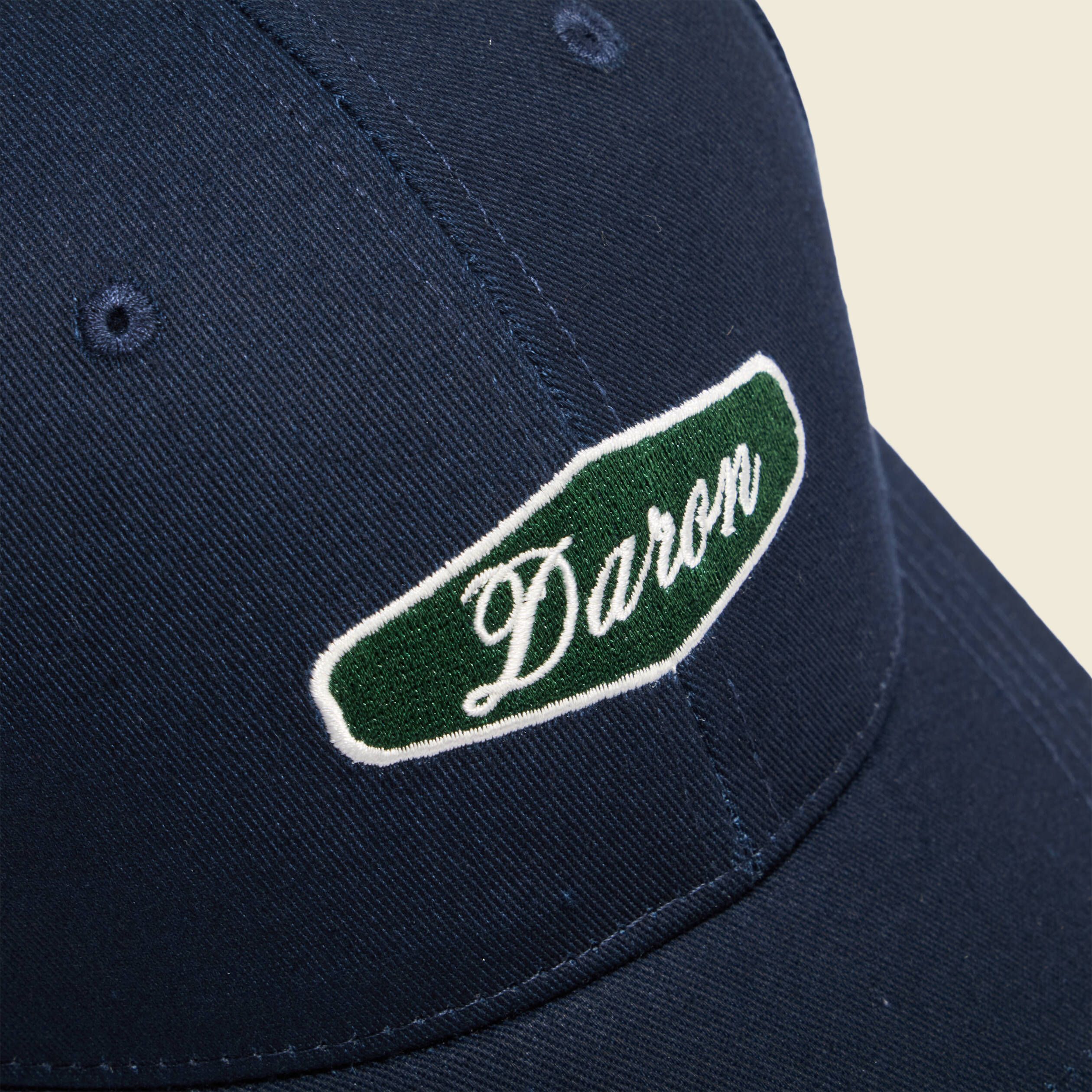 Casquette en coton bleu marine homme