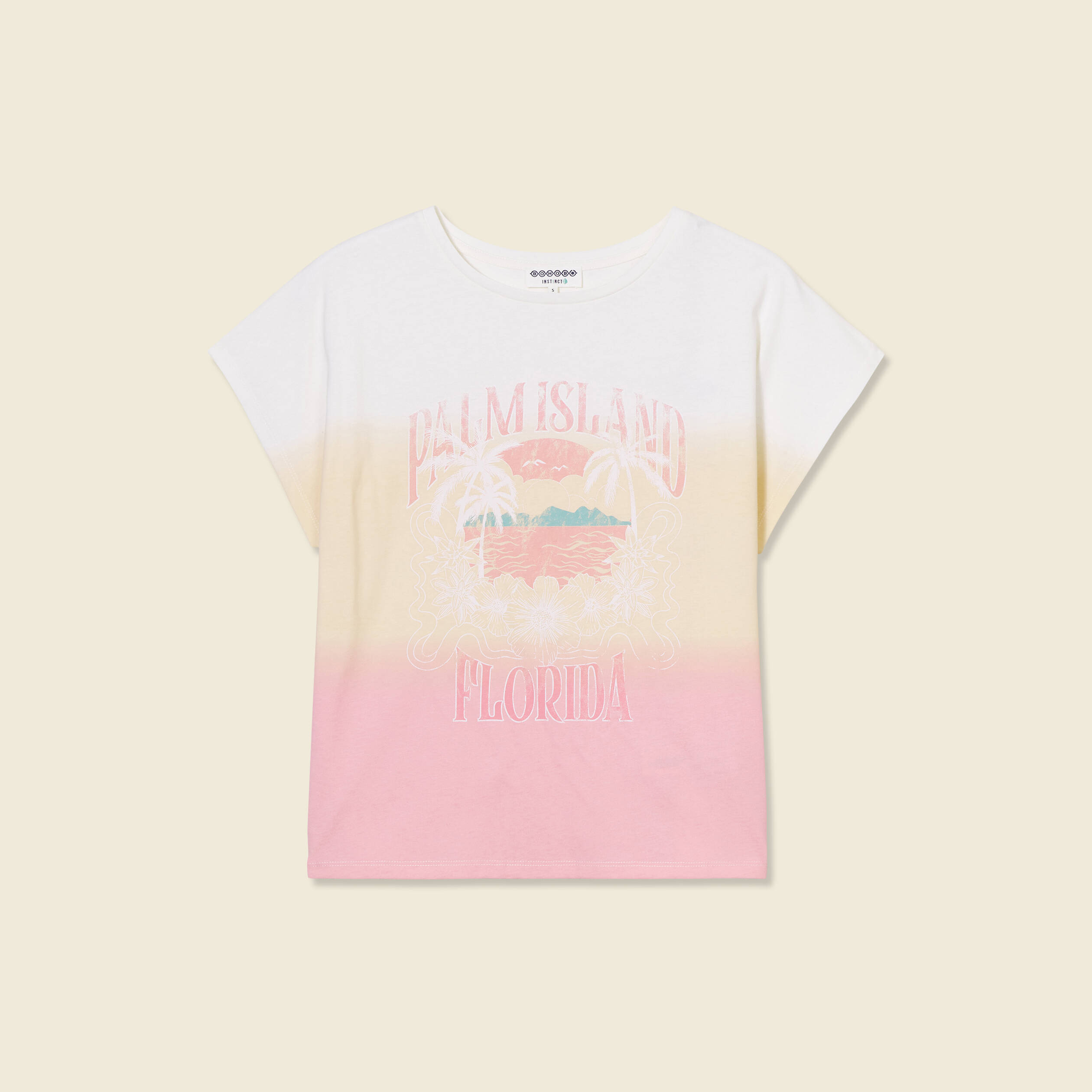 t shirt eco responsable rose pastel femme T-shirt éco-responsable rose pastel femme