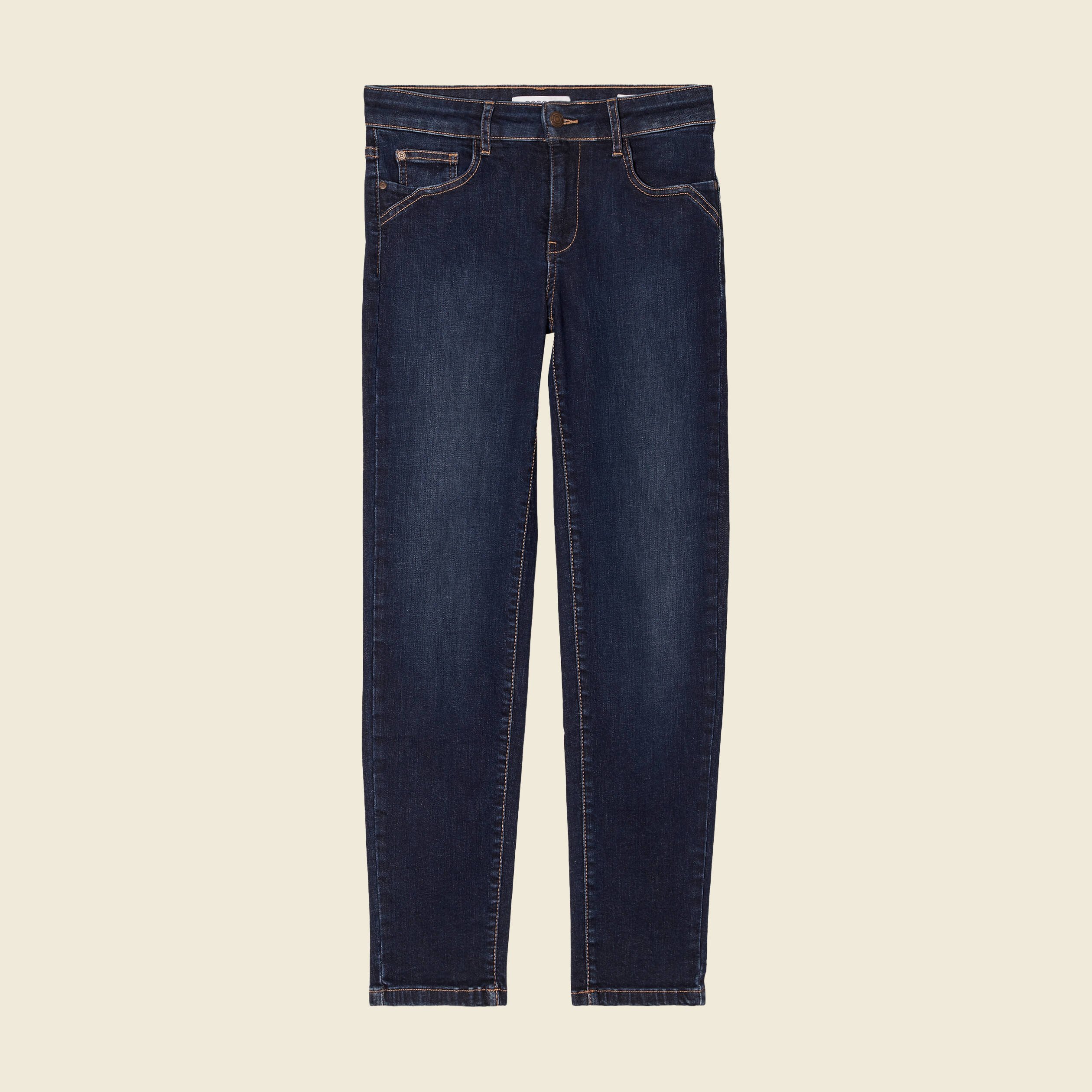 jeans slim 78eme denim brut femme Jeans slim 7/8ème denim brut femme