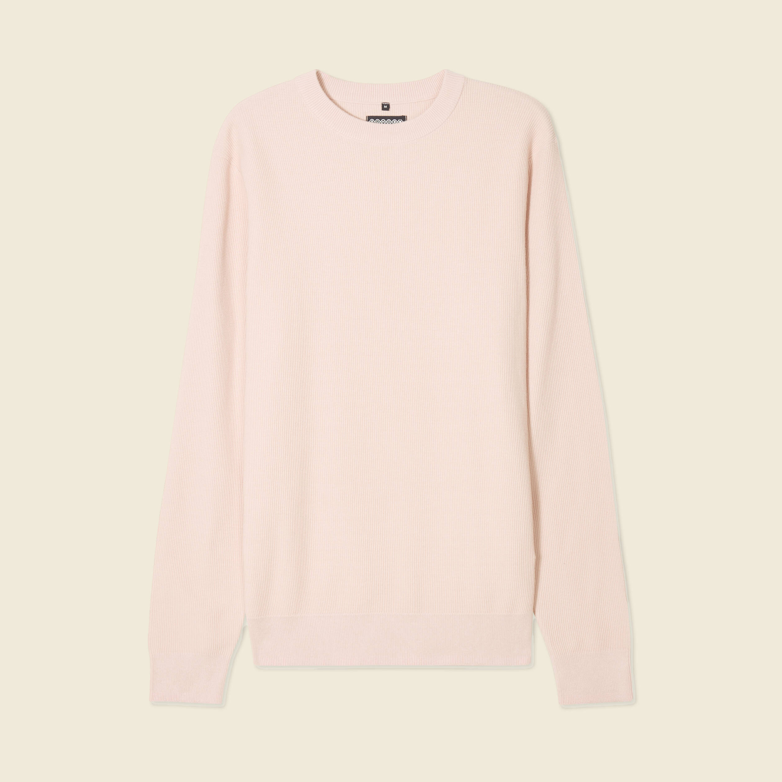 pull eco responsable rose clair homme Pull éco-responsable rose clair homme