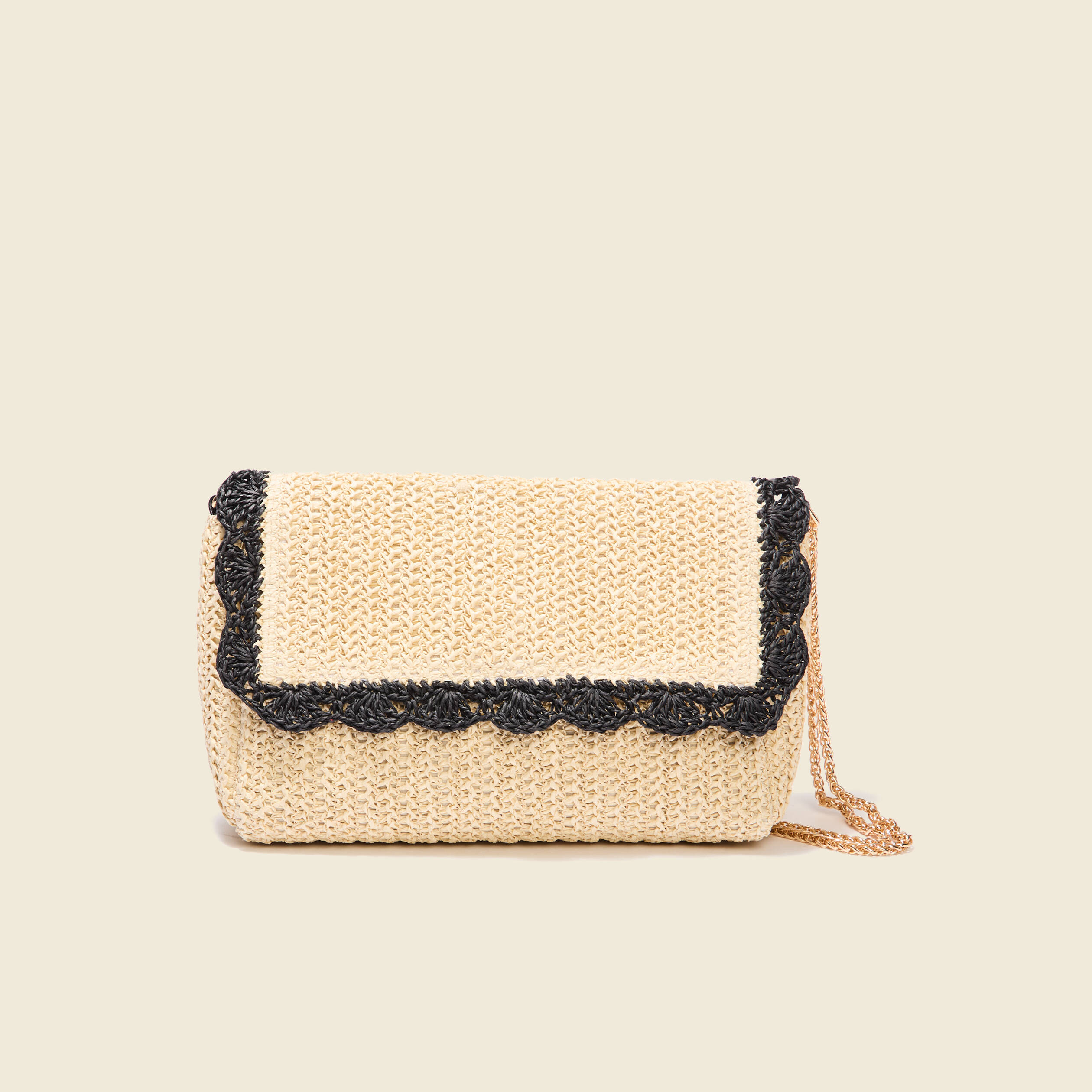 sac tresse sable femme Sac tressé sable femme