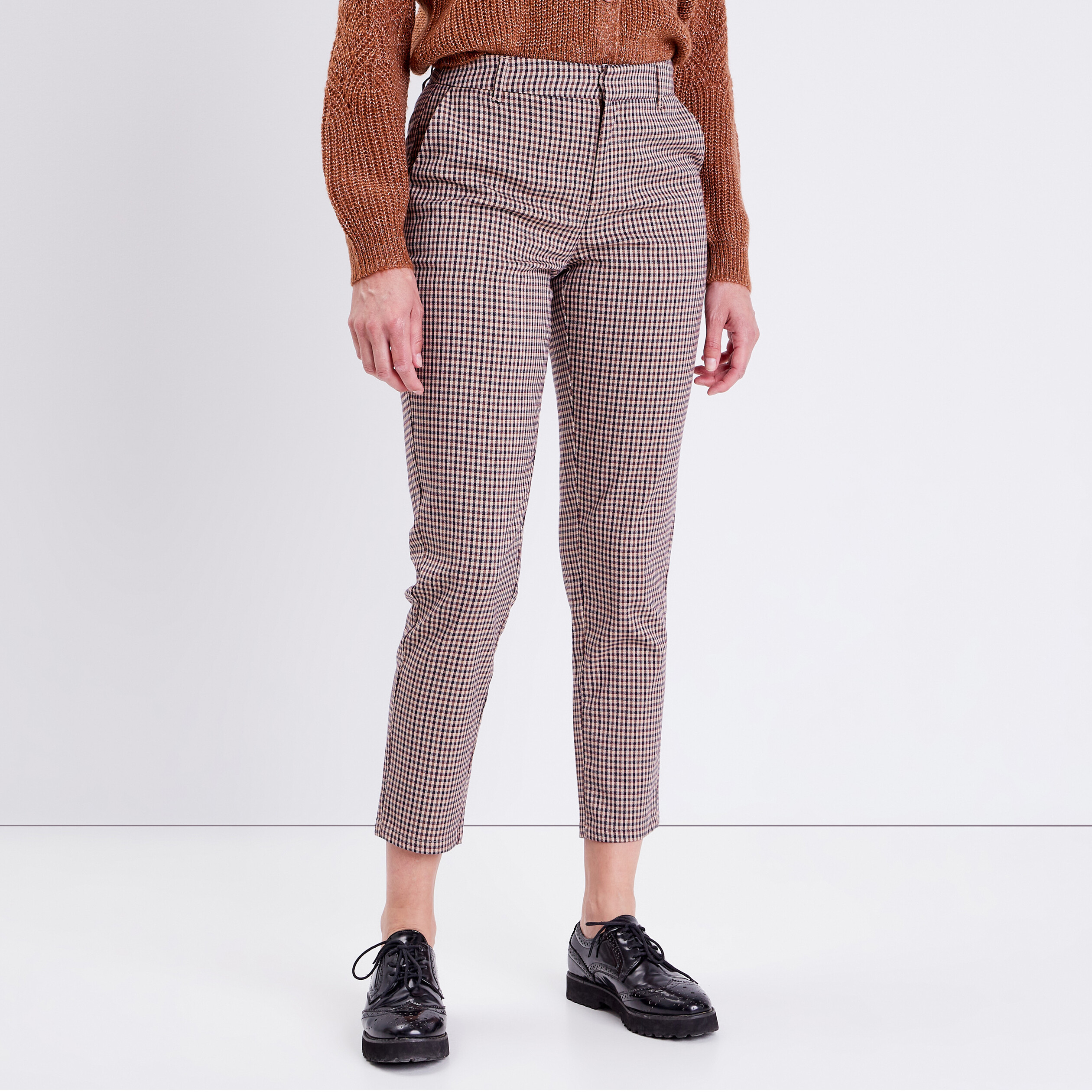 Pantalon Chino femme Houston marine - Beauty Street