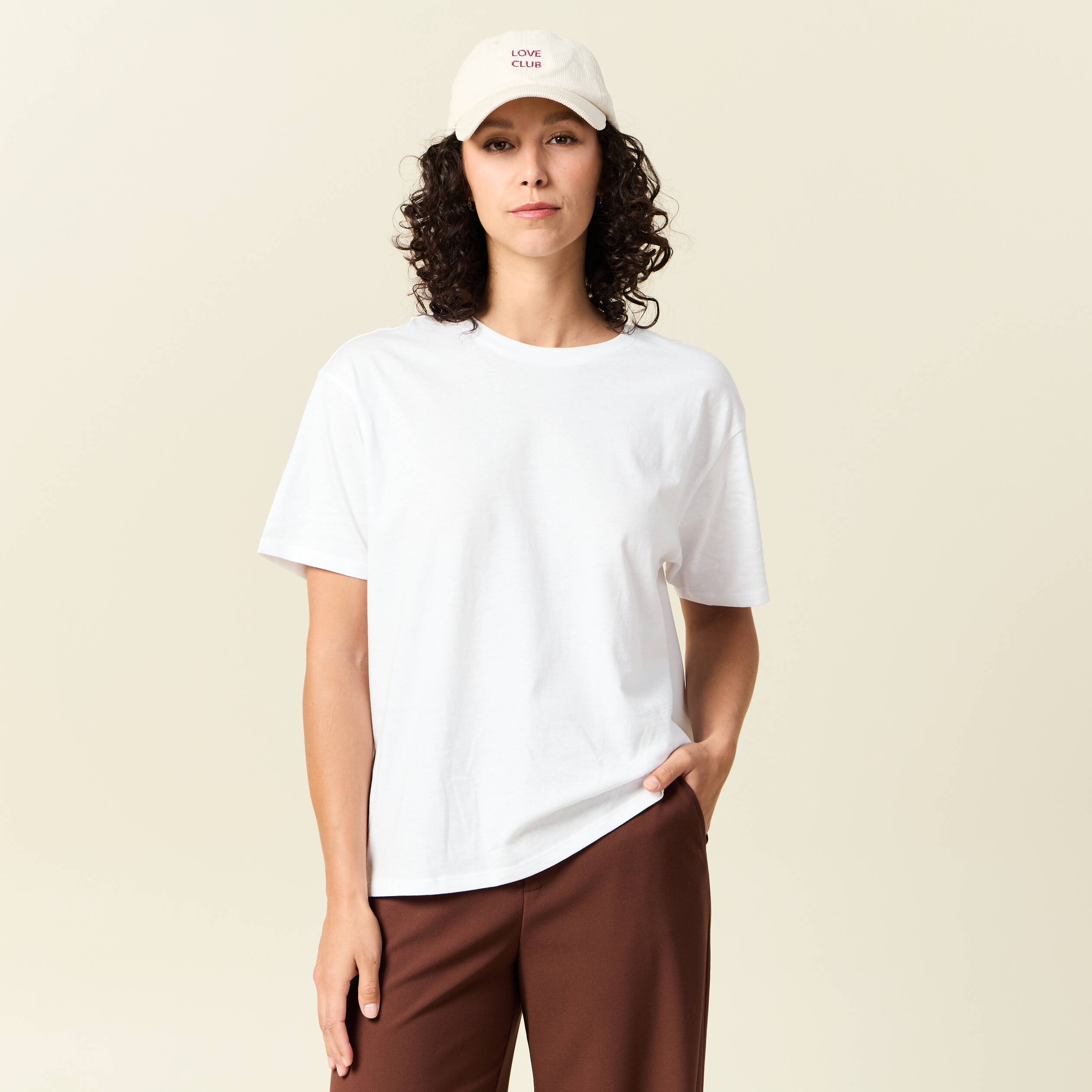 t shirt manches courtes blanc femme T-shirt manches courtes blanc femme