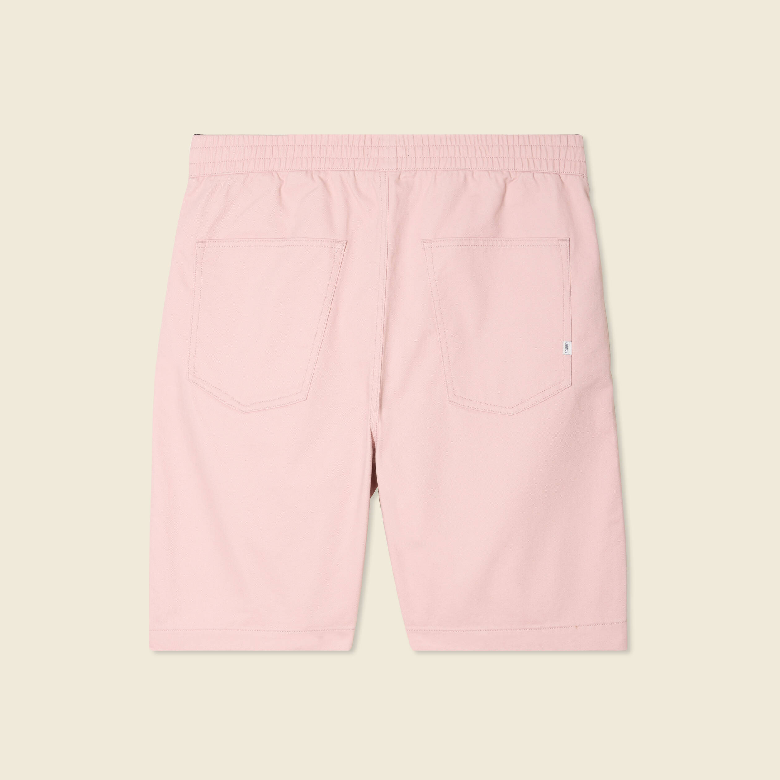 bermuda droit rose pastel homme Bermuda droit rose pastel homme