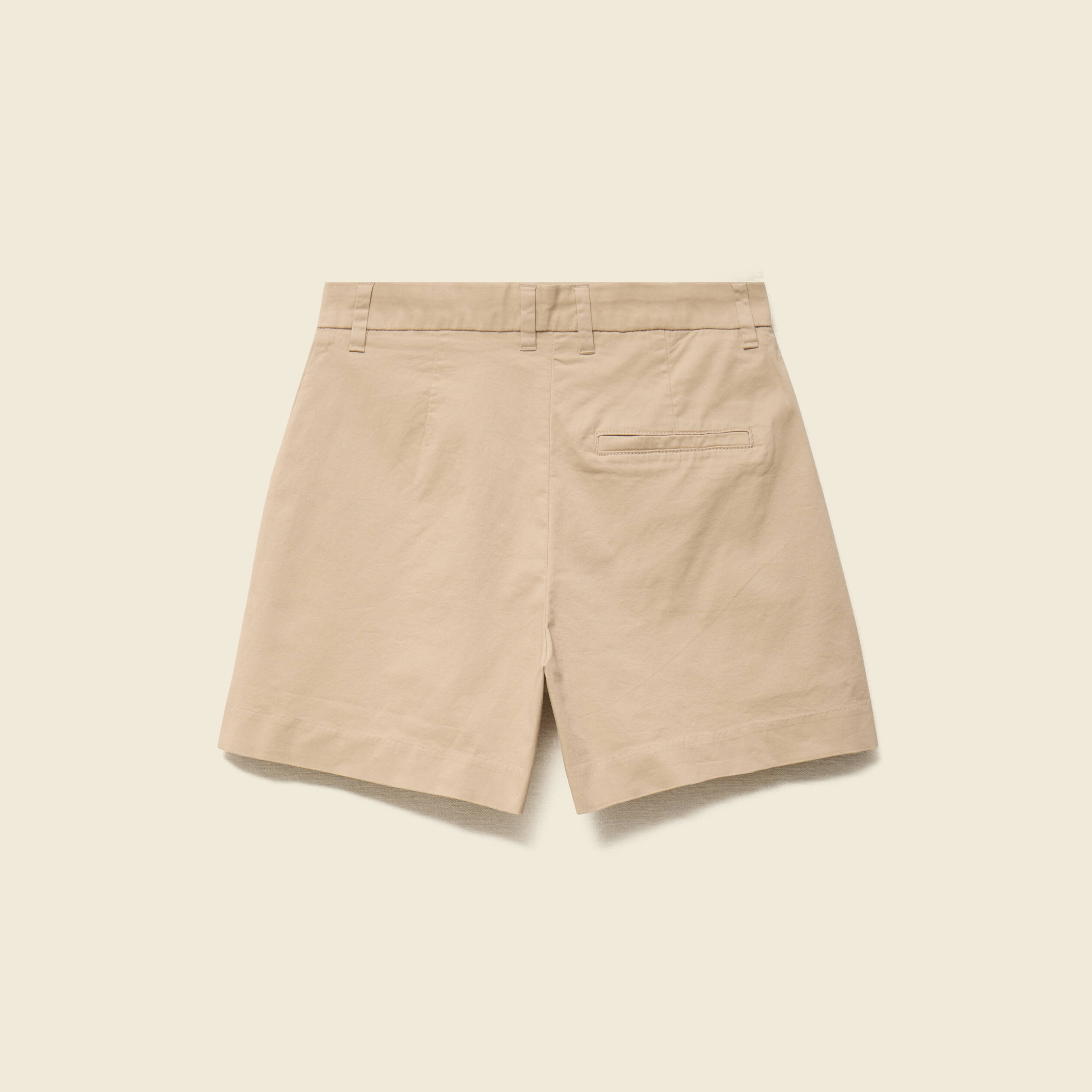 Short taille standard marron clair femme