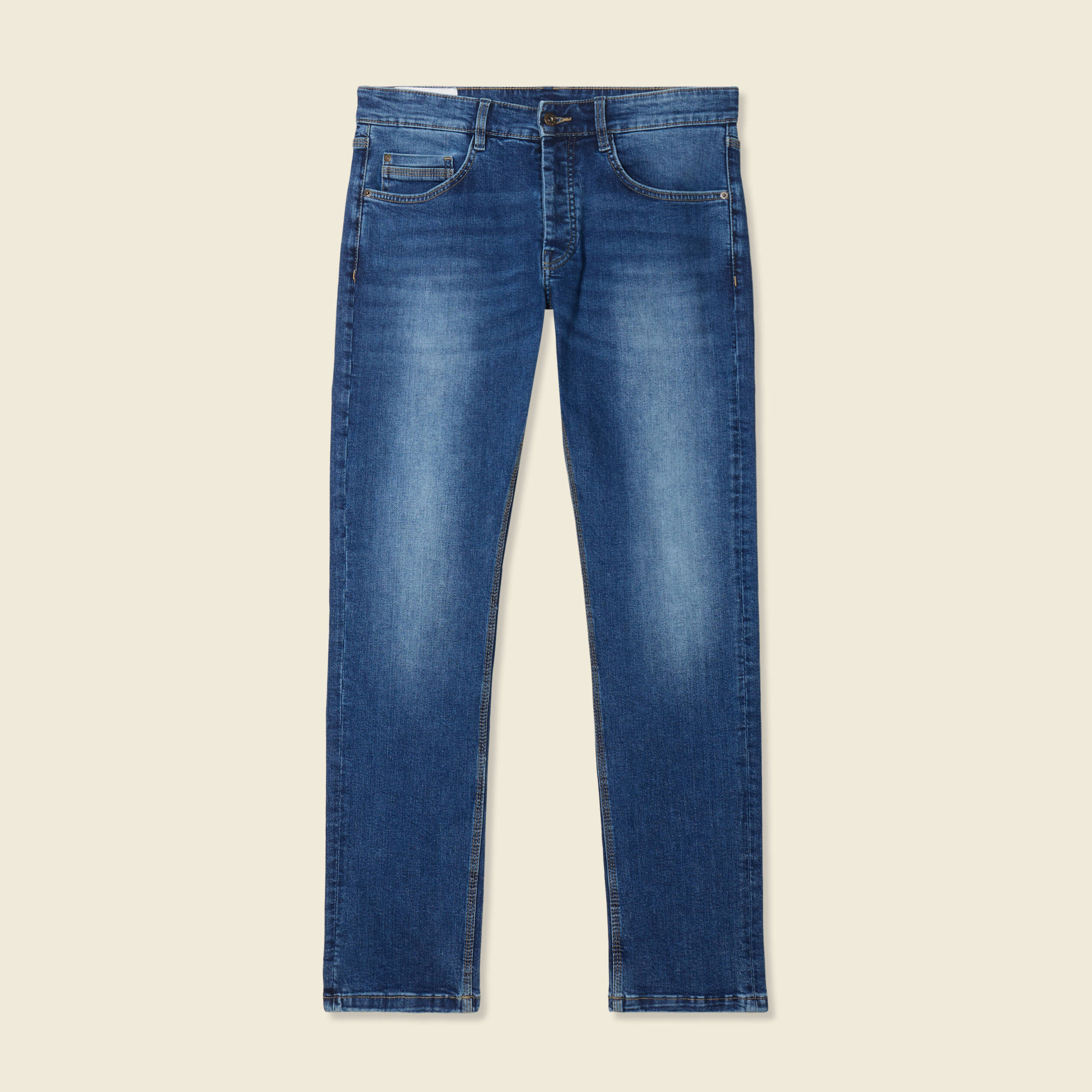 jeans straight eco responsable denim stone homme Jeans straight éco-responsable denim stone homme