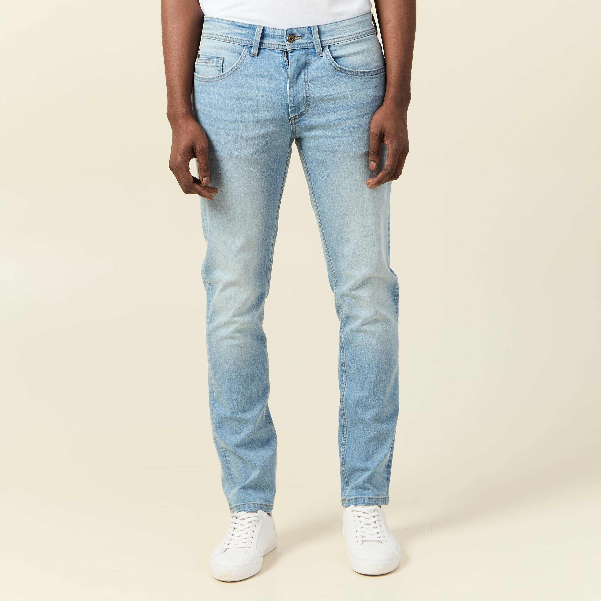 Jeans slim longueur 32 denim used homme