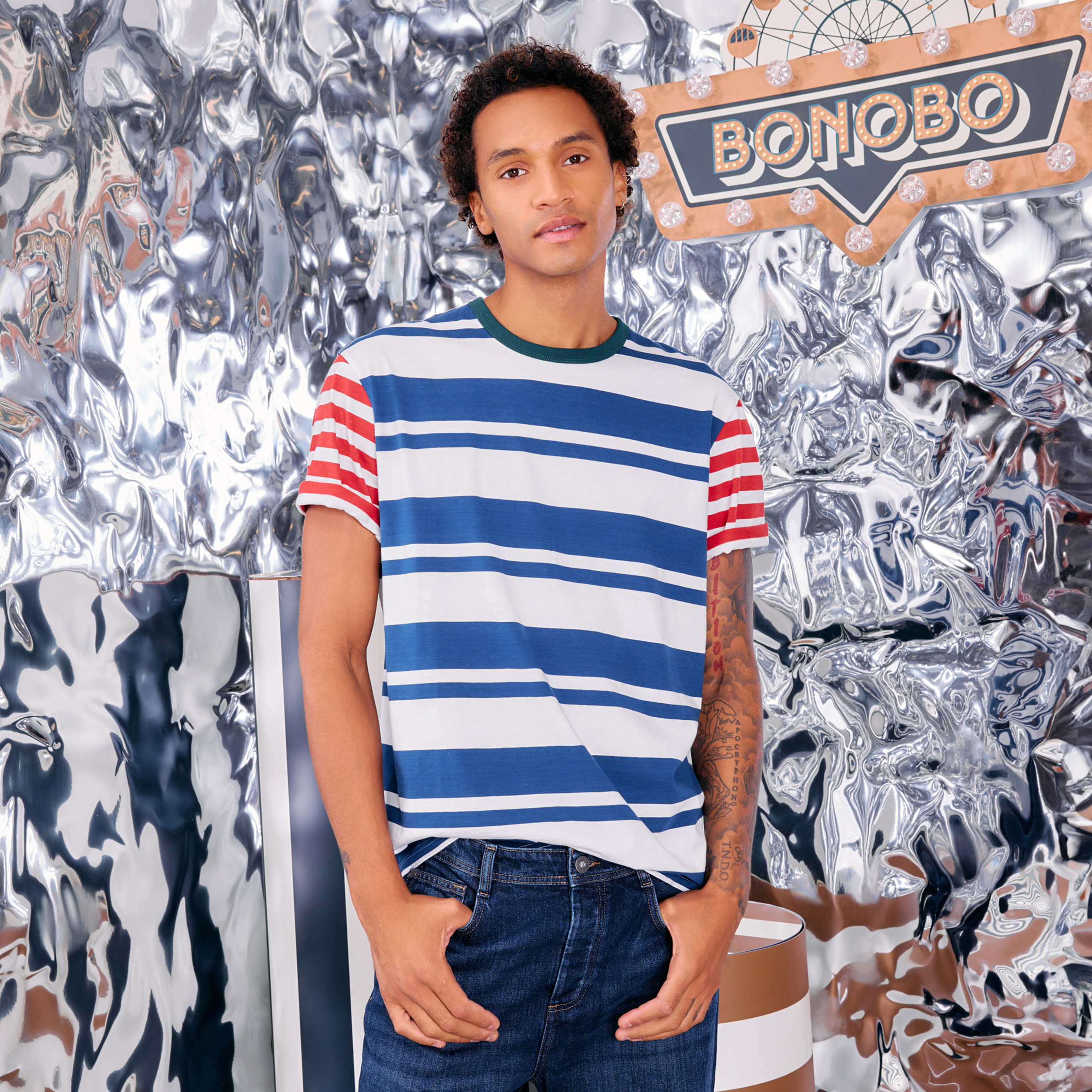 t shirt eco responsable ecru homme T-shirt éco-responsable ecru homme