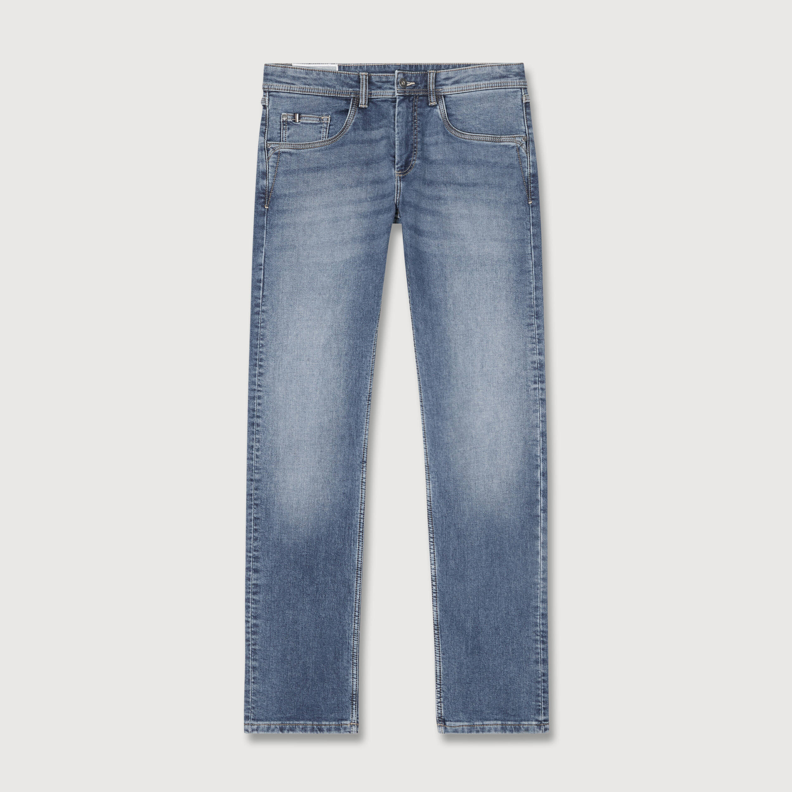 Jeans straight homme used L34 denim stone homme