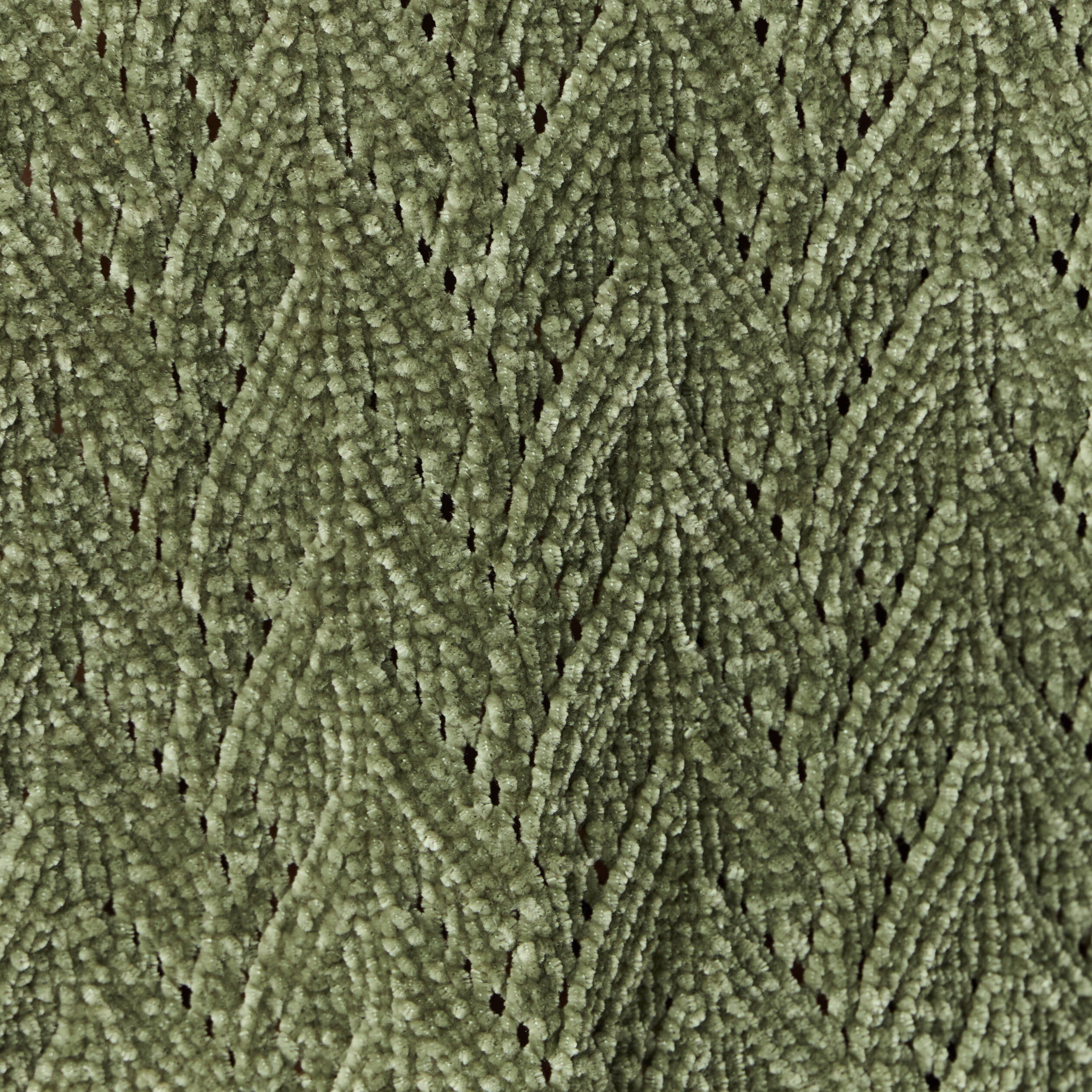 Pull manches longues ajouré vert kaki femme