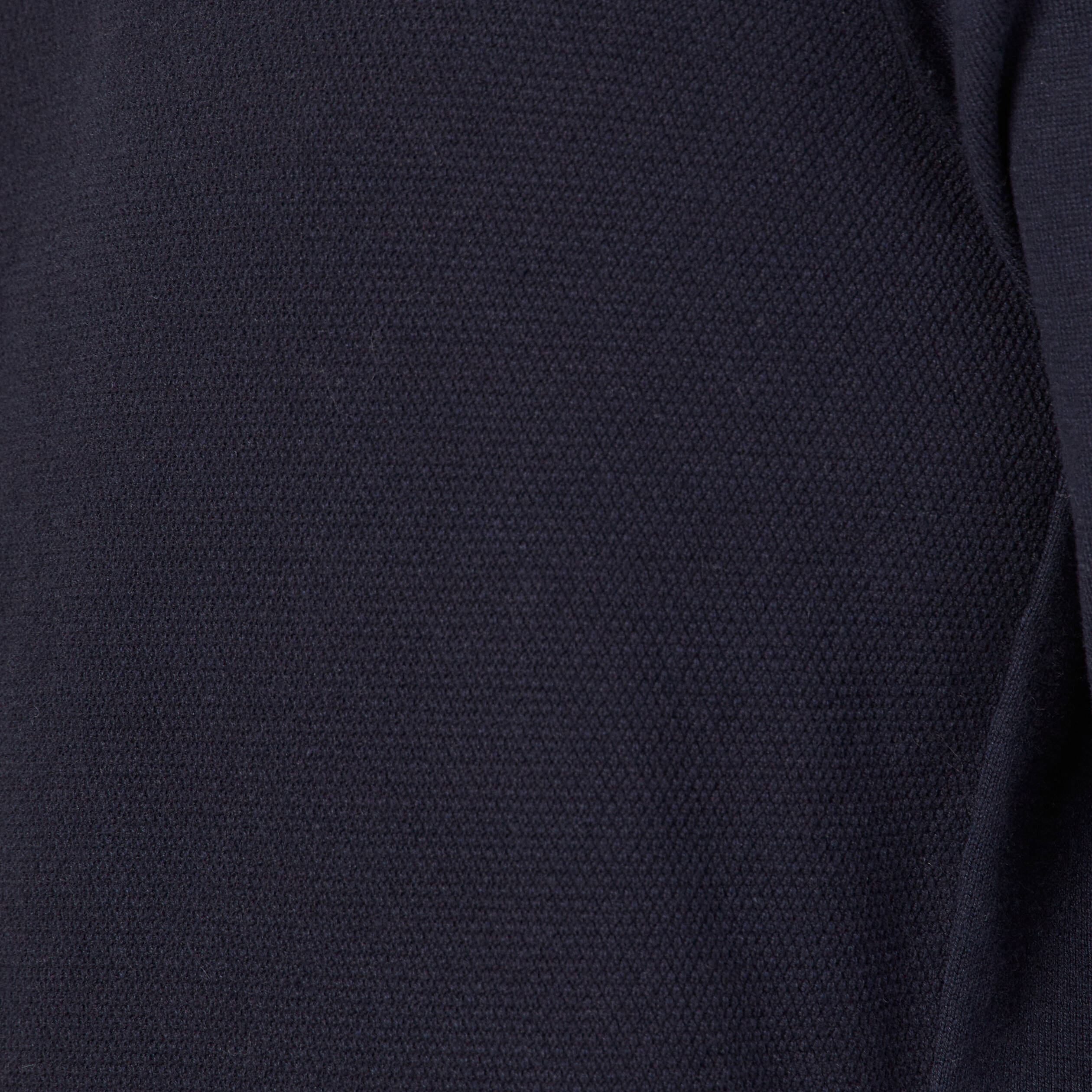 Pull manches longues bleu marine homme