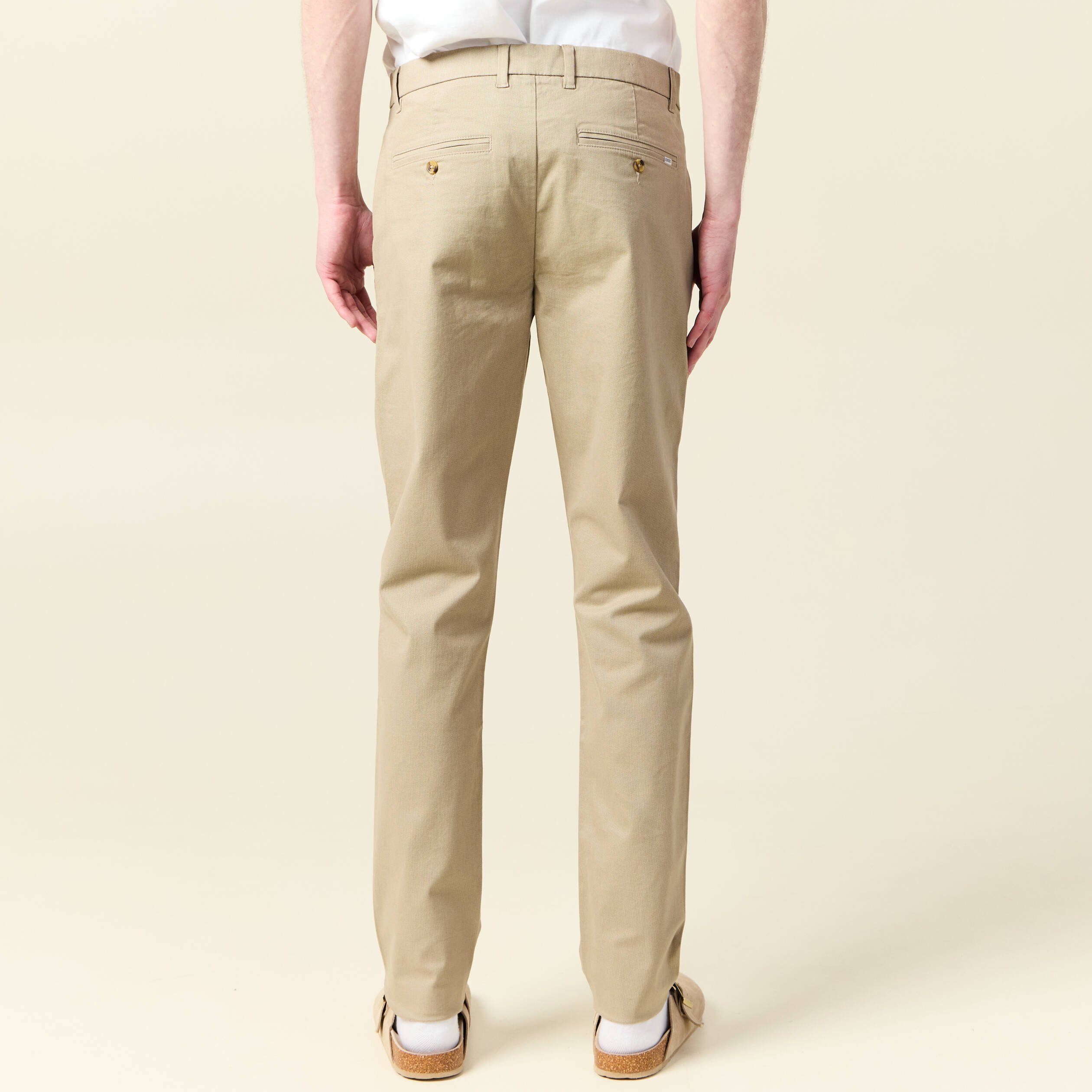 pantalon chino slim gris homme Pantalon chino slim gris homme