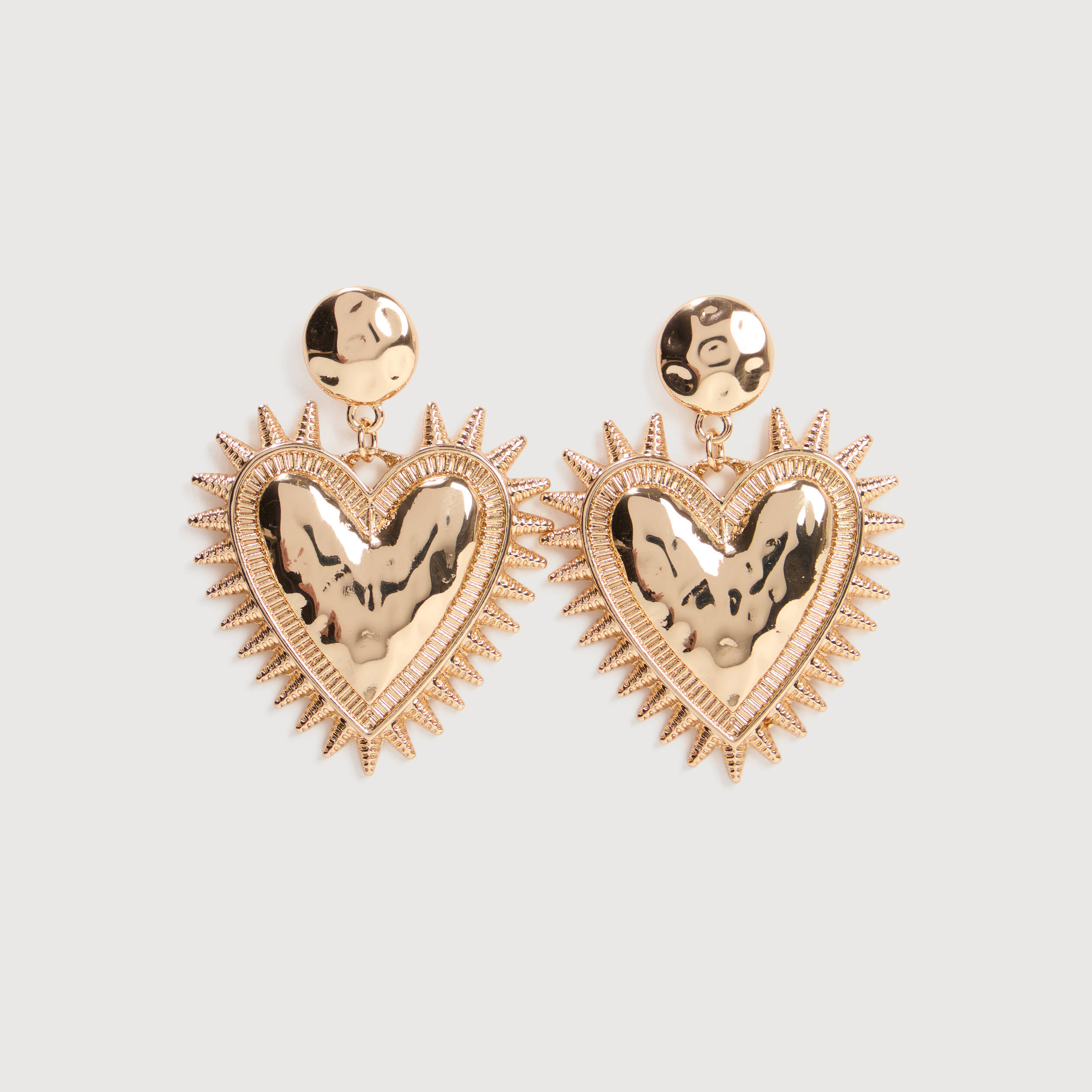 Boucles d'oreilles couleur or femme
