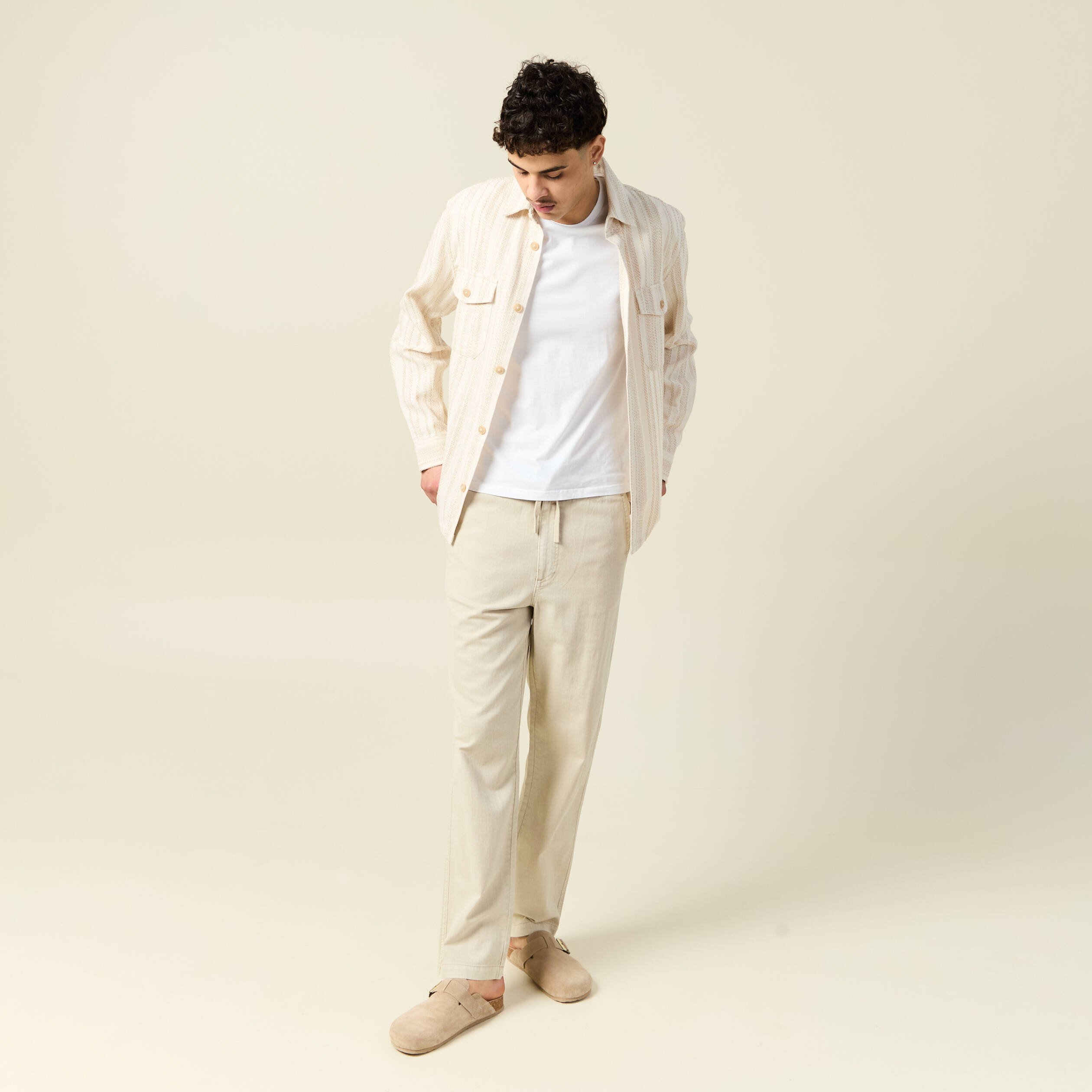 pantalon chino sable homme Pantalon chino sable homme