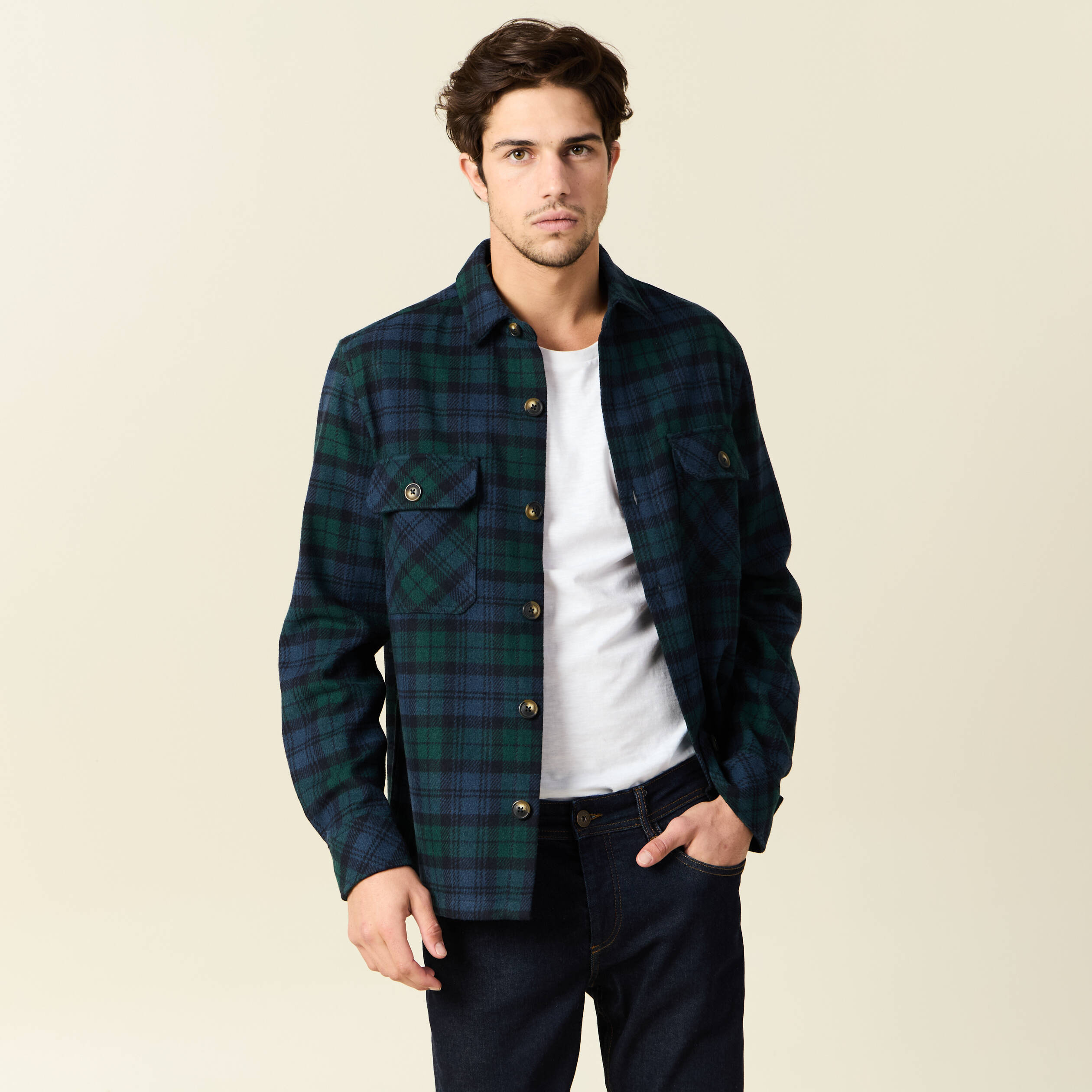 chemise manches longues bleu marine homme Chemise manches longues bleu marine homme