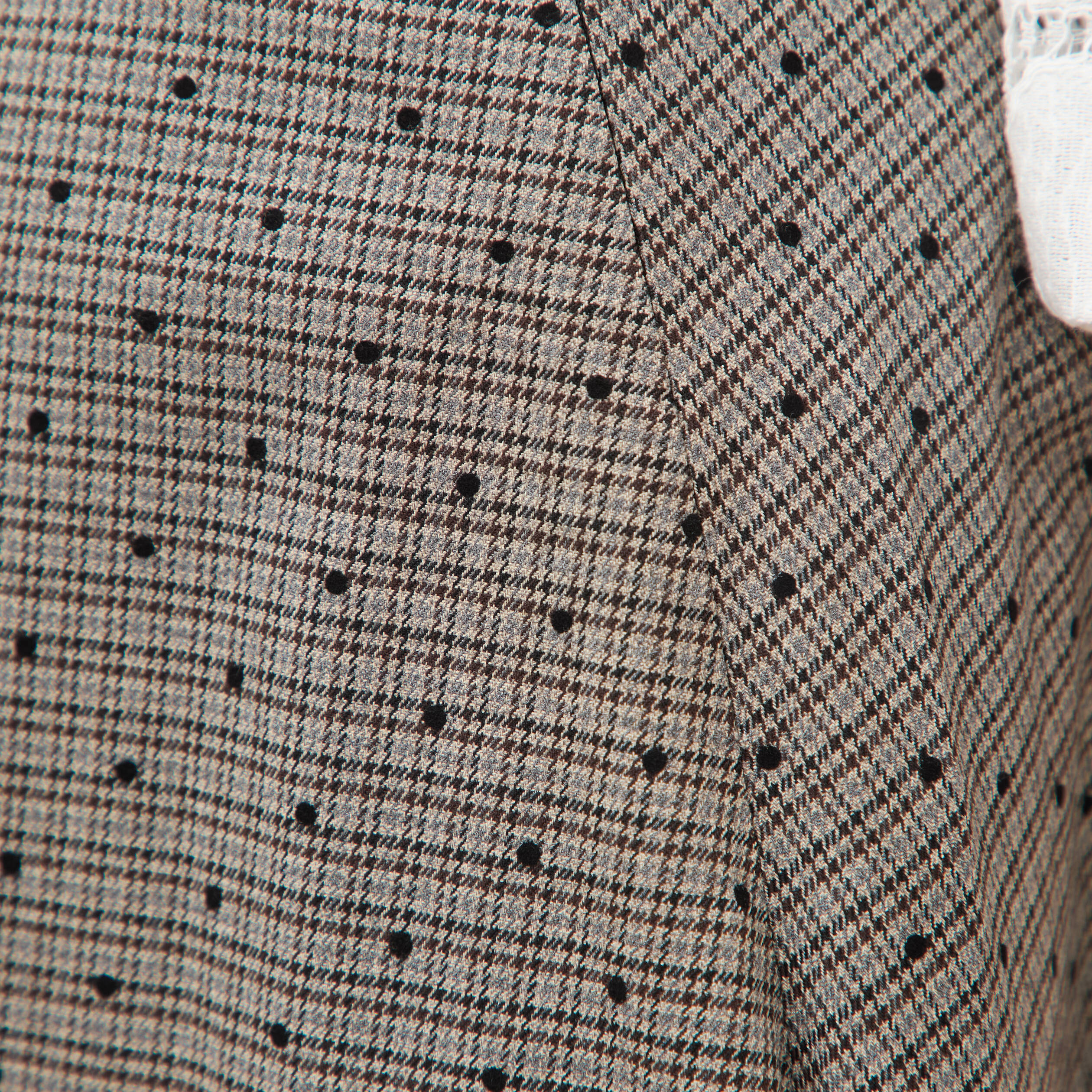 Jupe taille haute gris femme